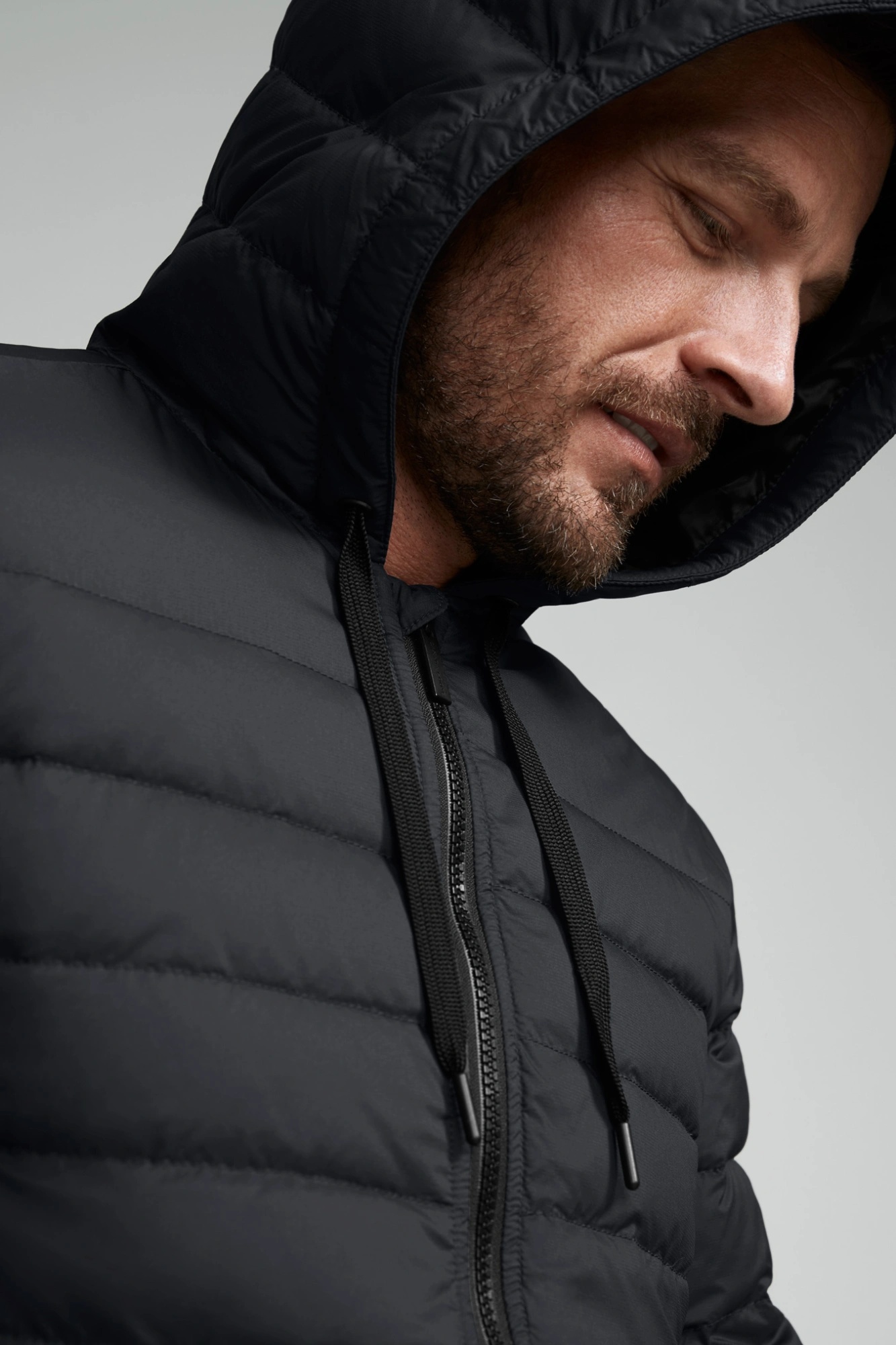 MEN'S SYDNEY DOWN HOODY BLACK LABEL - 5