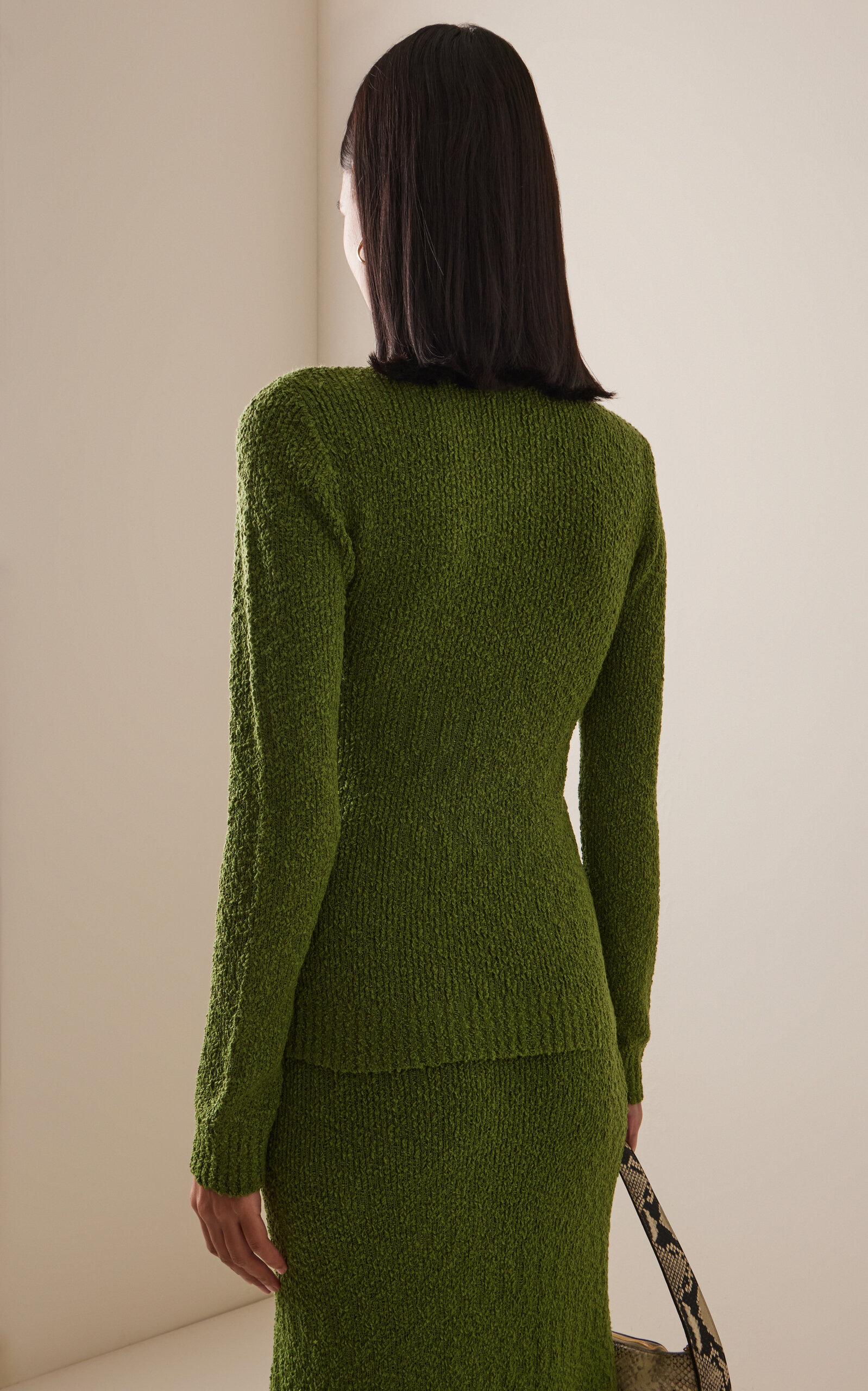 Wistful Knit Cardigan green - 4
