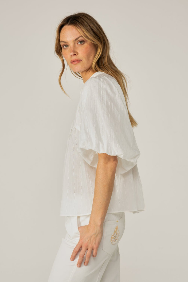 Blouse Flores - Natural White 4