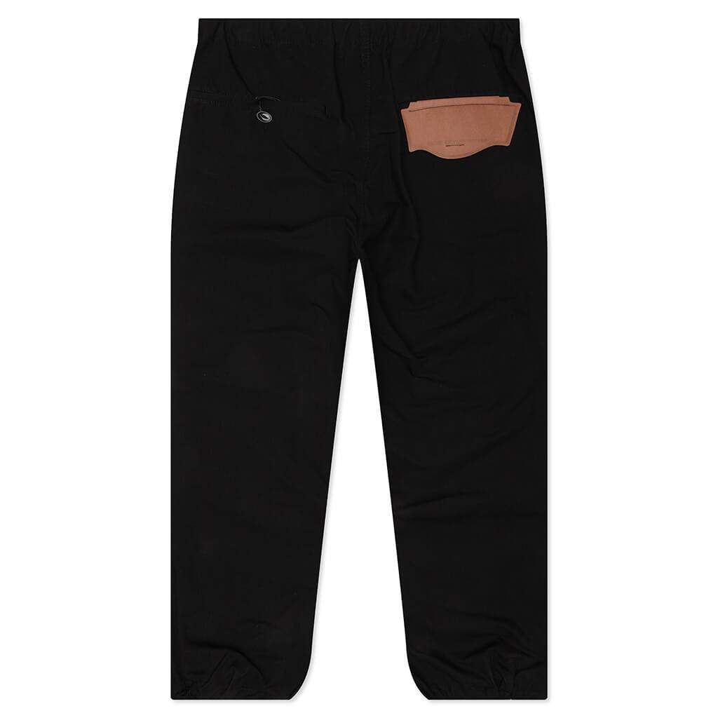 RIPSTOP PARACHUTE TROUSERS - BLACK - 2