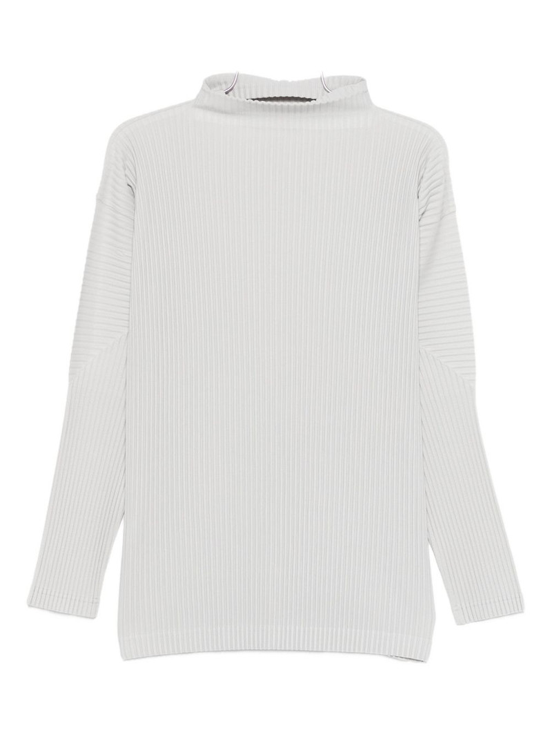 pleated halterneck top 1