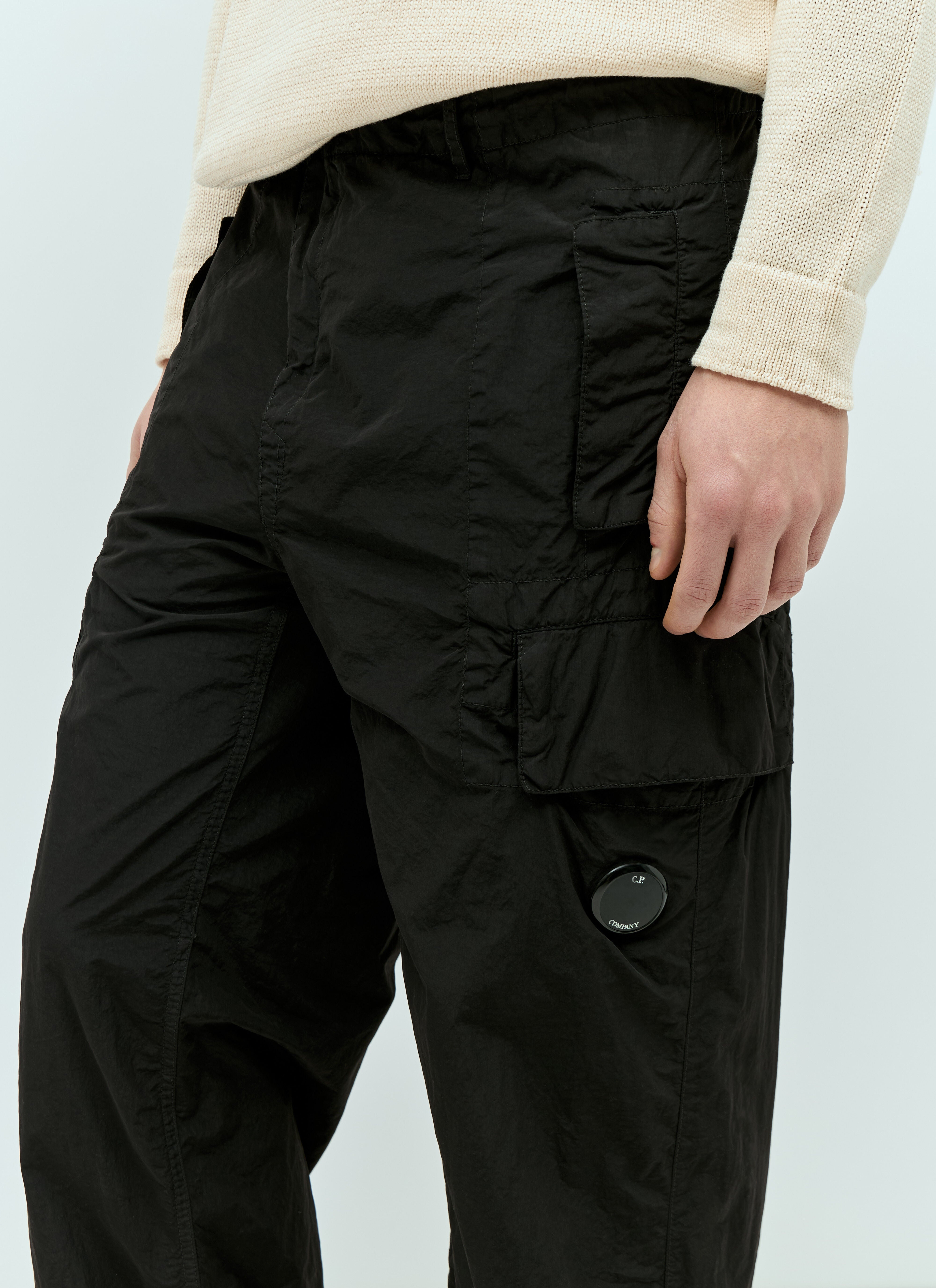 C.P. Company Men Flatt Nylon Cargo Pants - 3