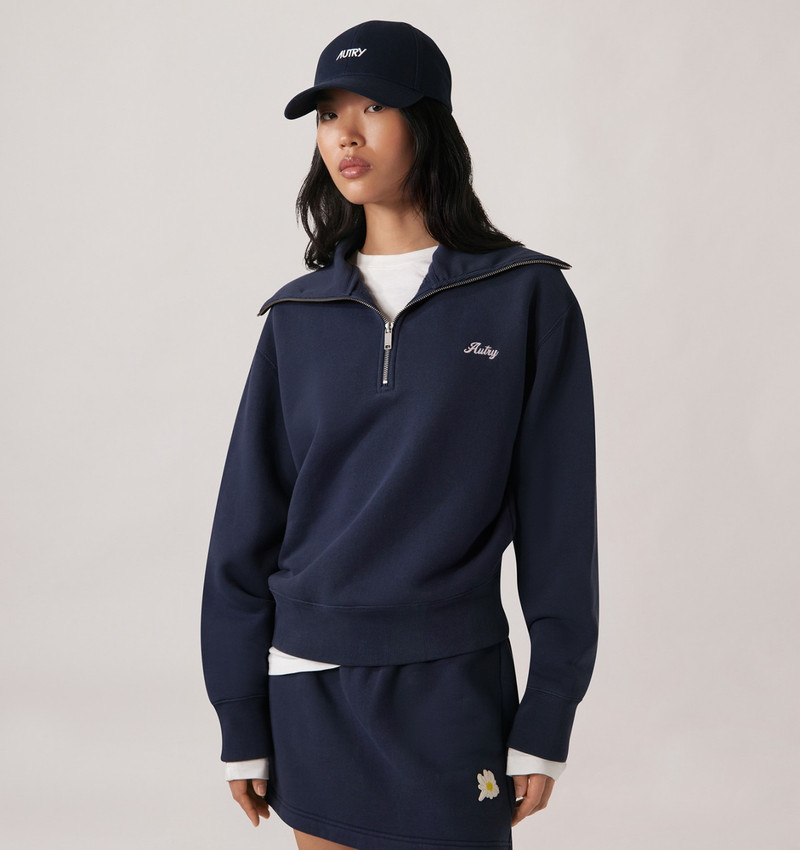AUTRY CLUB HALF ZIP SWEATSHIRT WOMAN outlook
