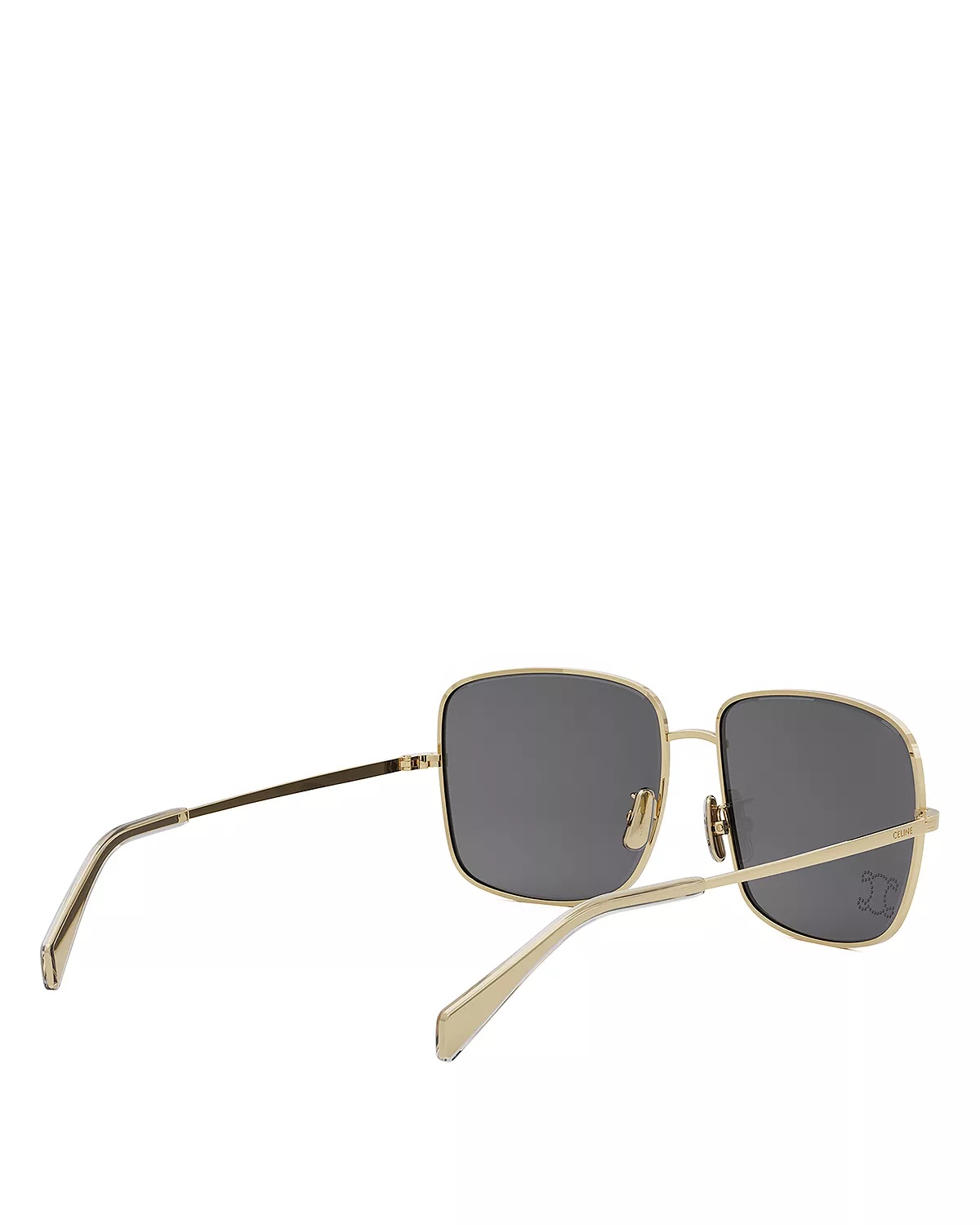 Rhinestone Triomphe Square Sunglasses, 59mm - 6