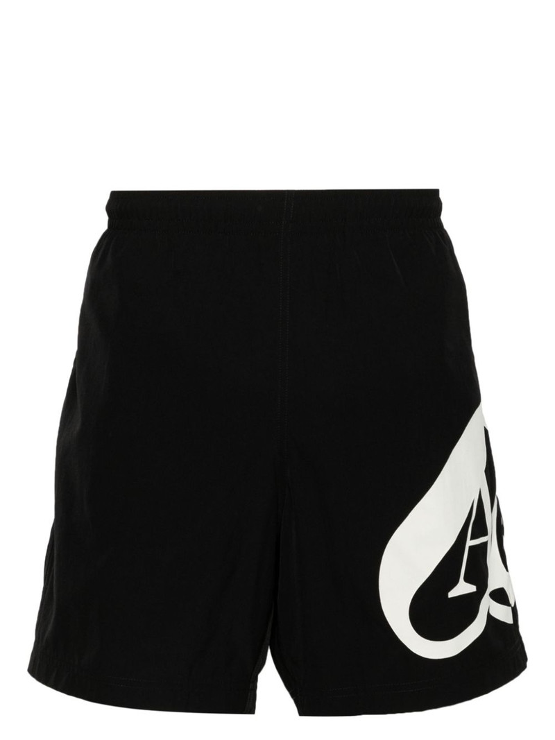 Seal-print swim shorts 1