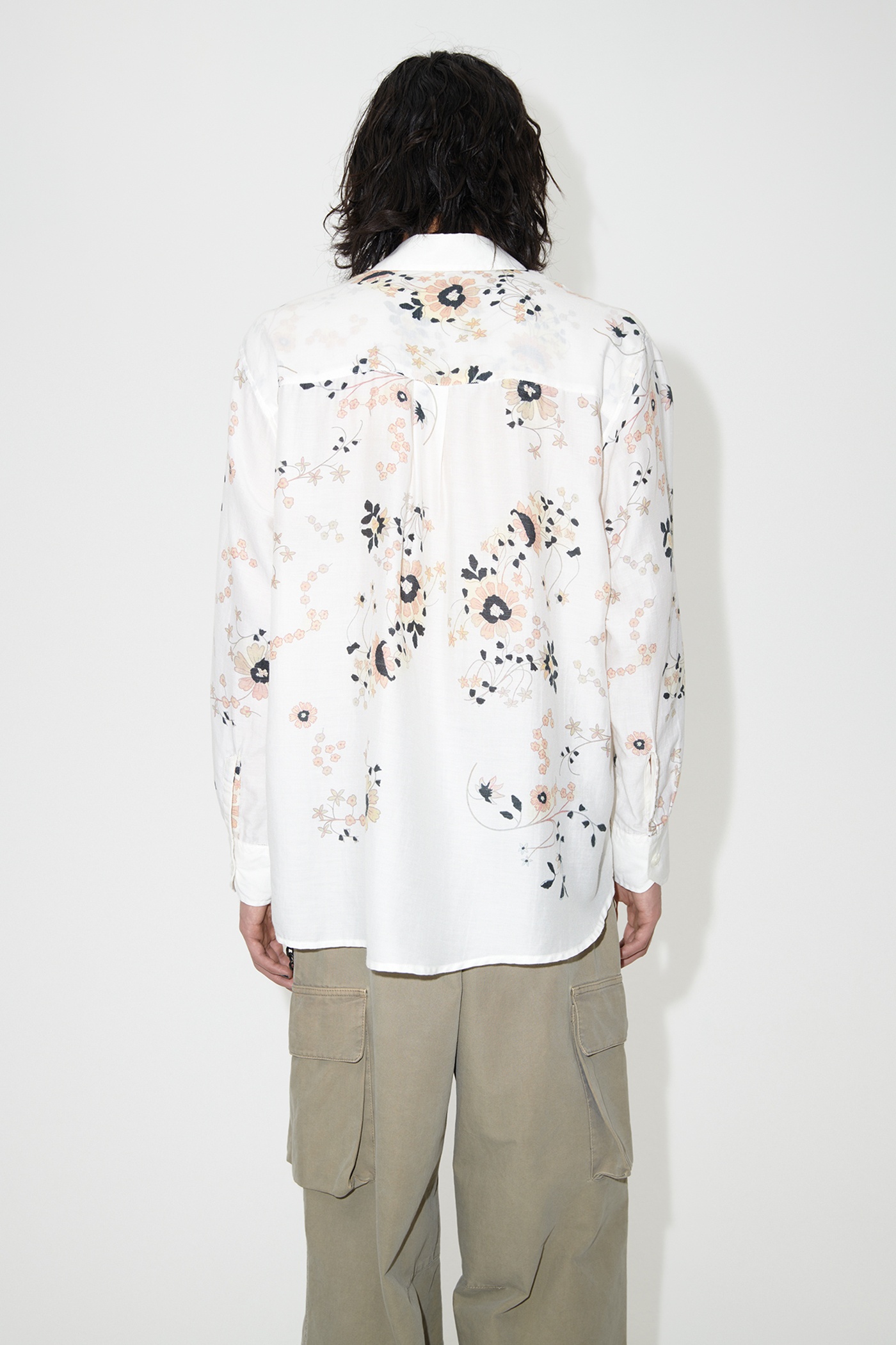 Above Shirt Eastern Flower Print - 6