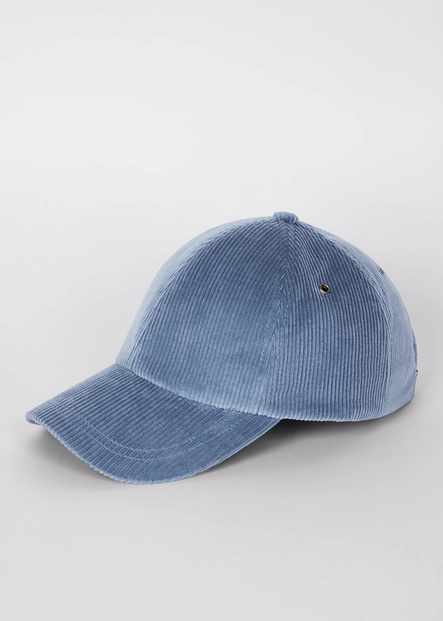 Blue Corduroy Baseball Cap - 2