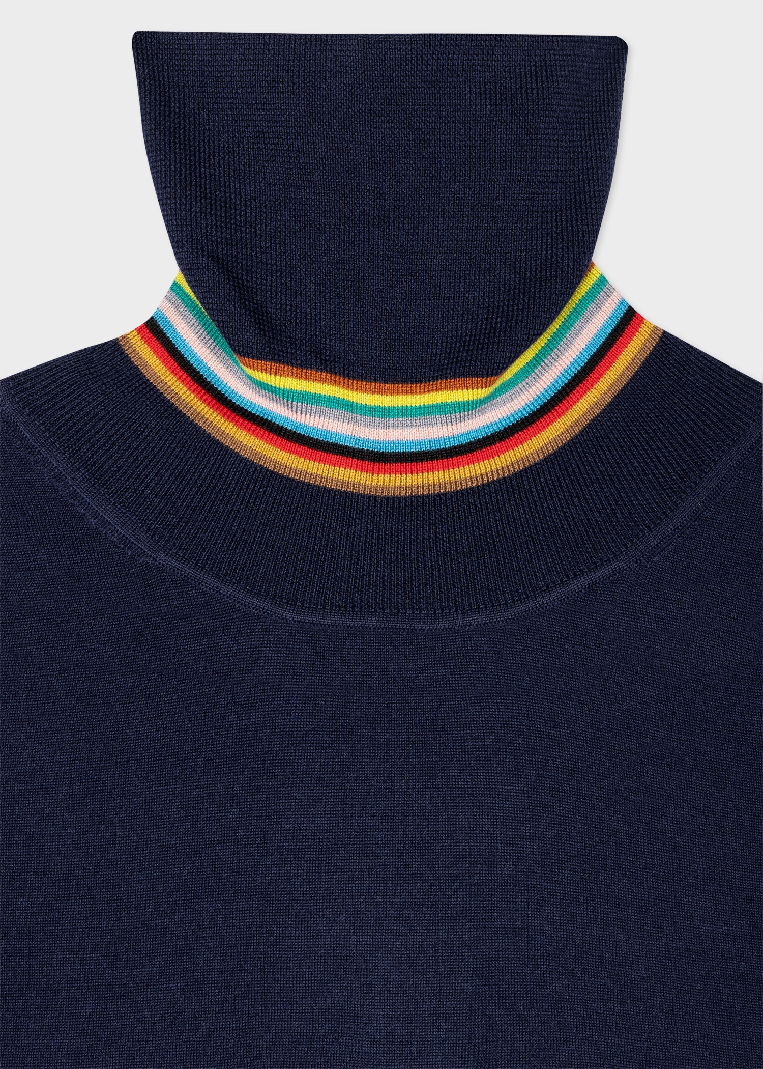 Merino Roll Neck Sweater - 4