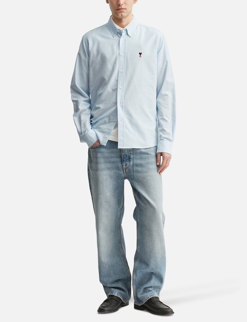 AMI Paris AMI DE COEUR BUTTON DOWN SHIRT outlook