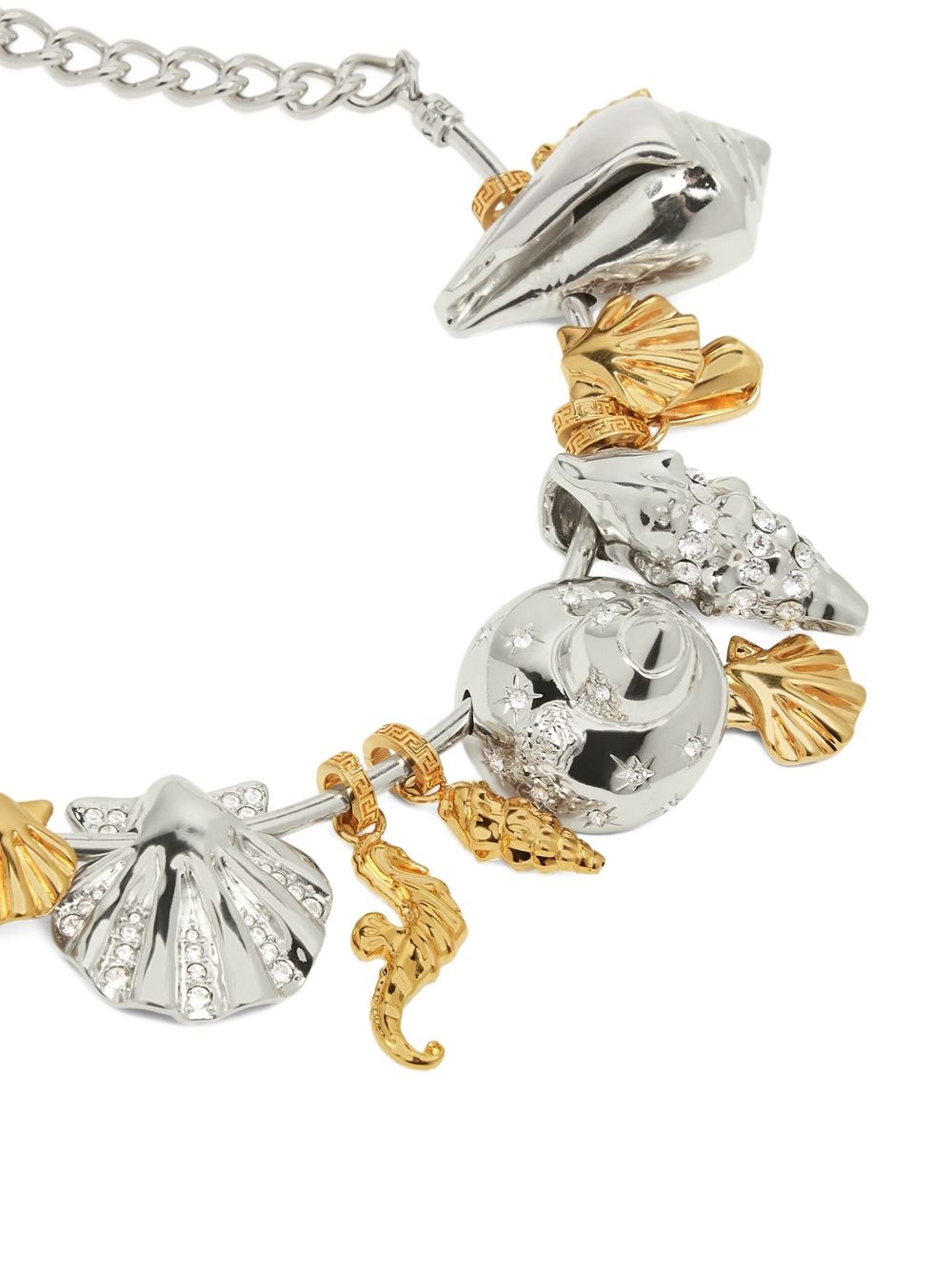seashell charm necklace - 2