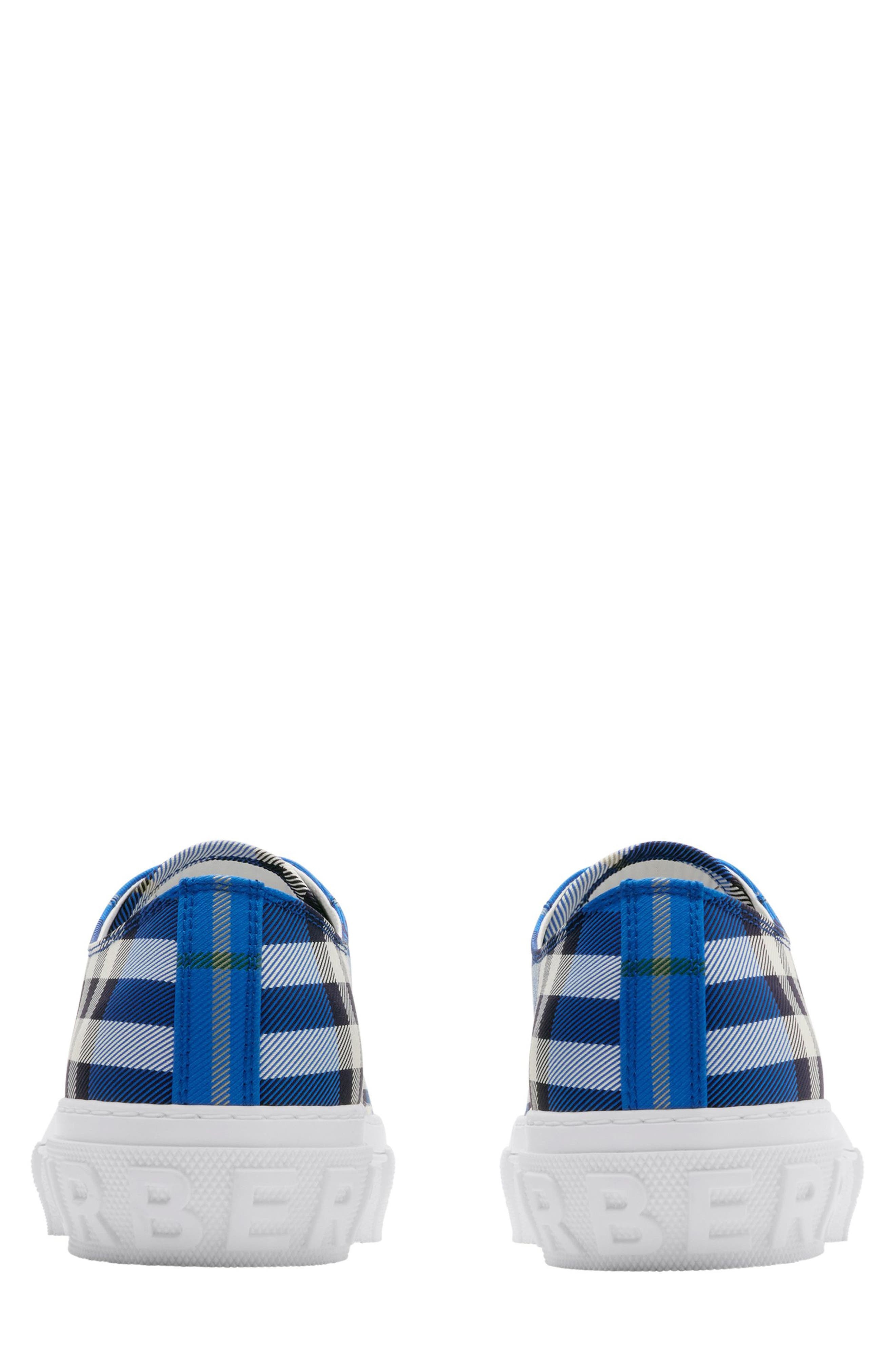 burberry Jack Check Low Top Sneaker in Hyacinth at Nordstrom - 5
