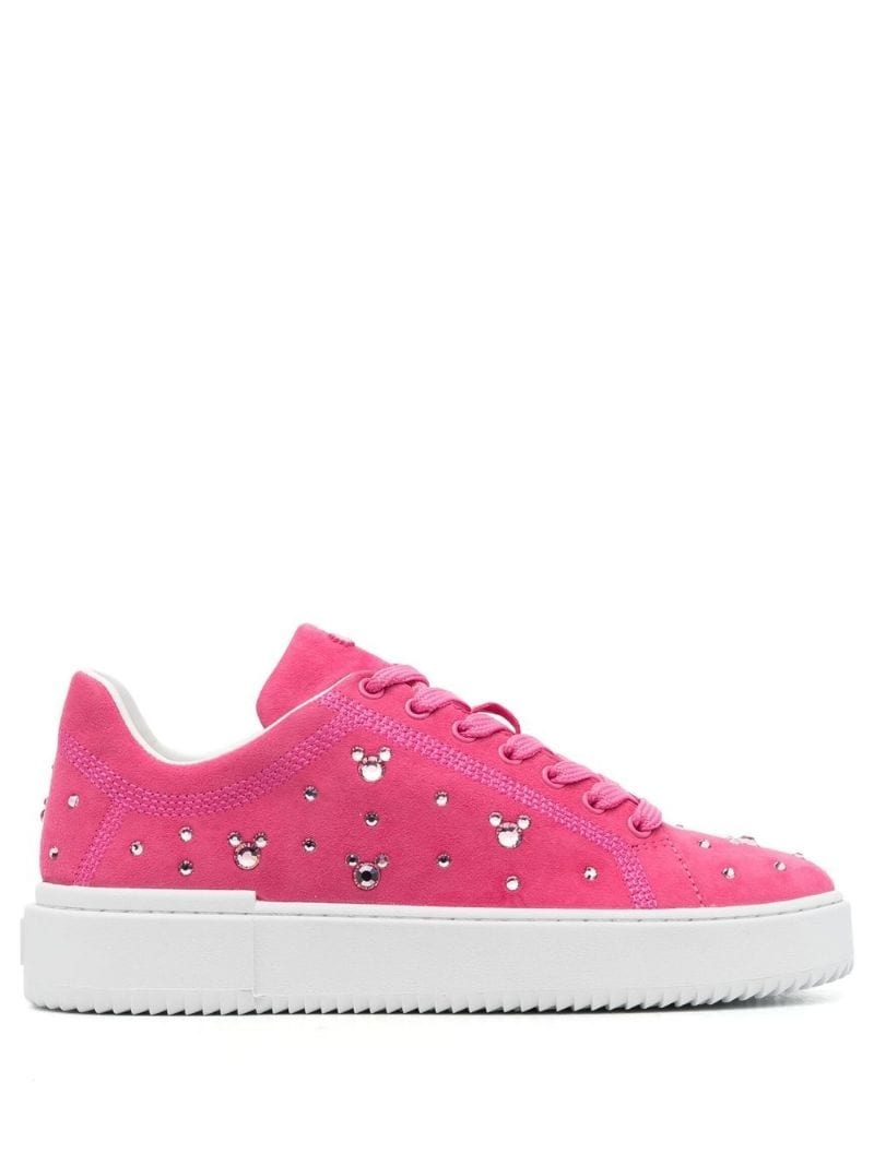 Stuart weitzman embellished fashion sneaker