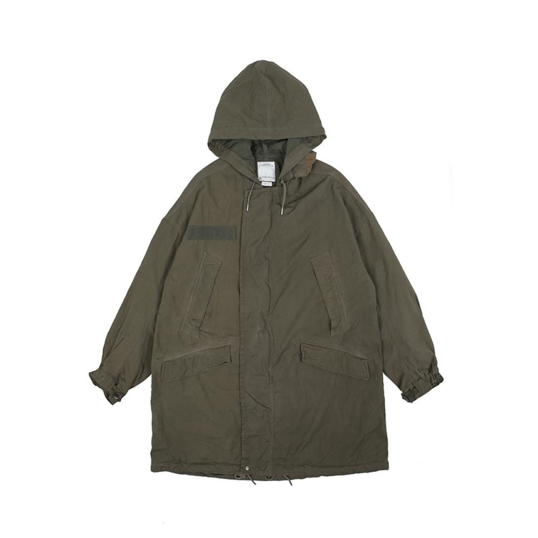 PATTERSON OVERCOAT (C/NY) OLIVE - 1