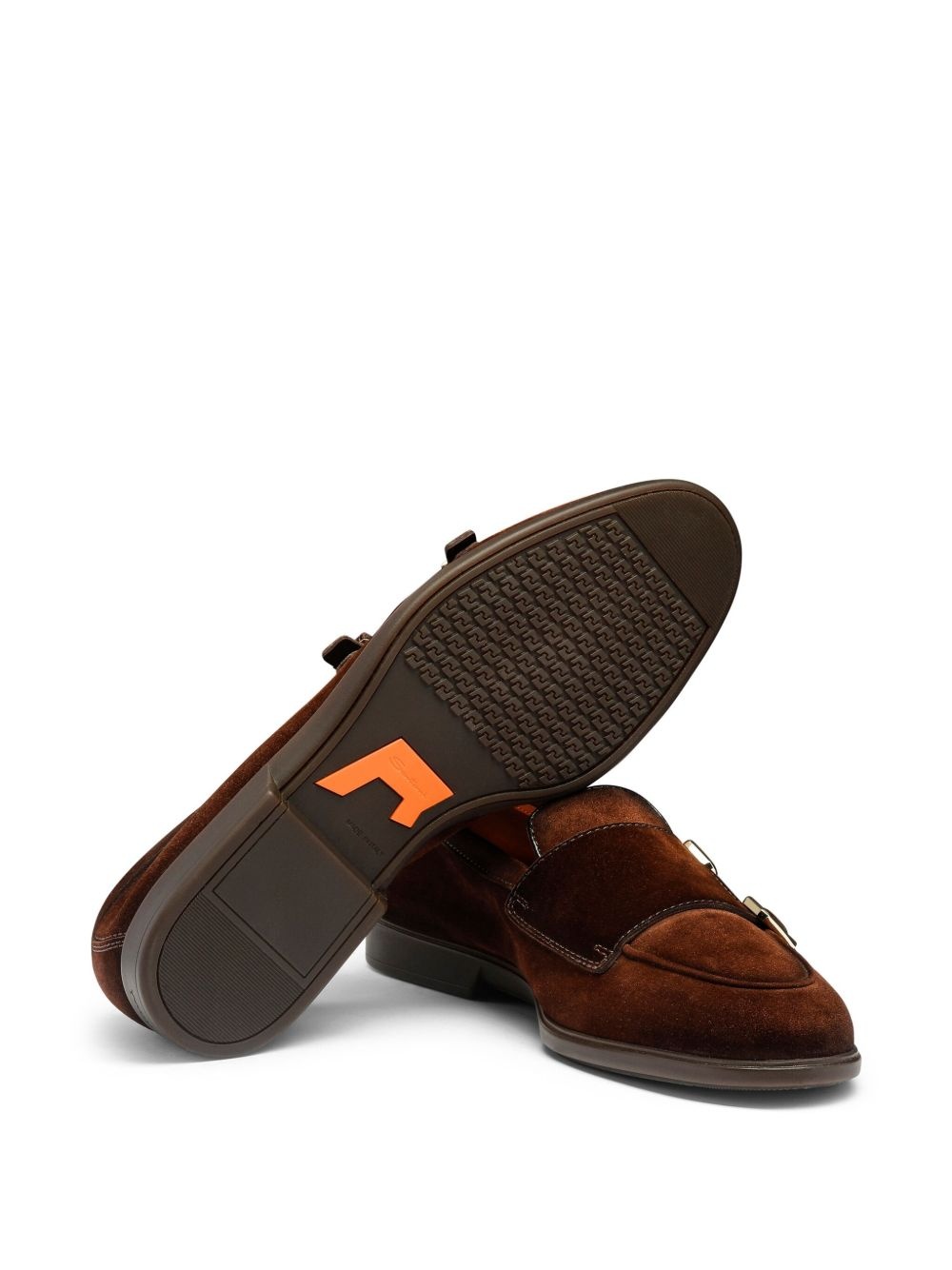 suede monk shoes - 4