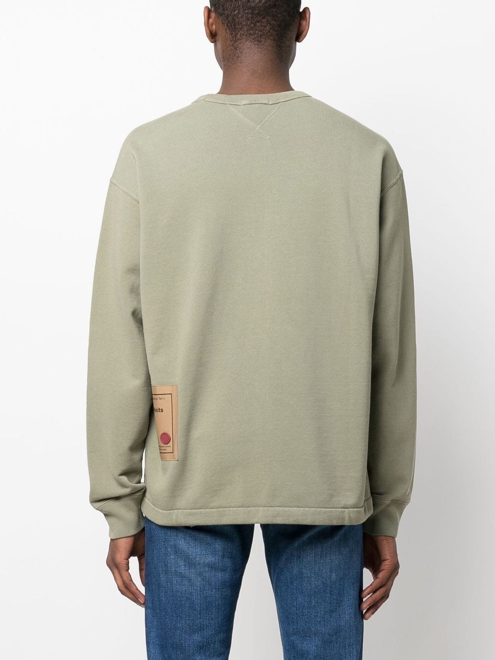 pocket-detail cotton sweatshirt - 4