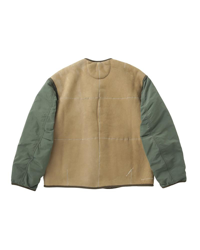 visvim IRIS JKT (SHEEPSKIN) BEIGE outlook