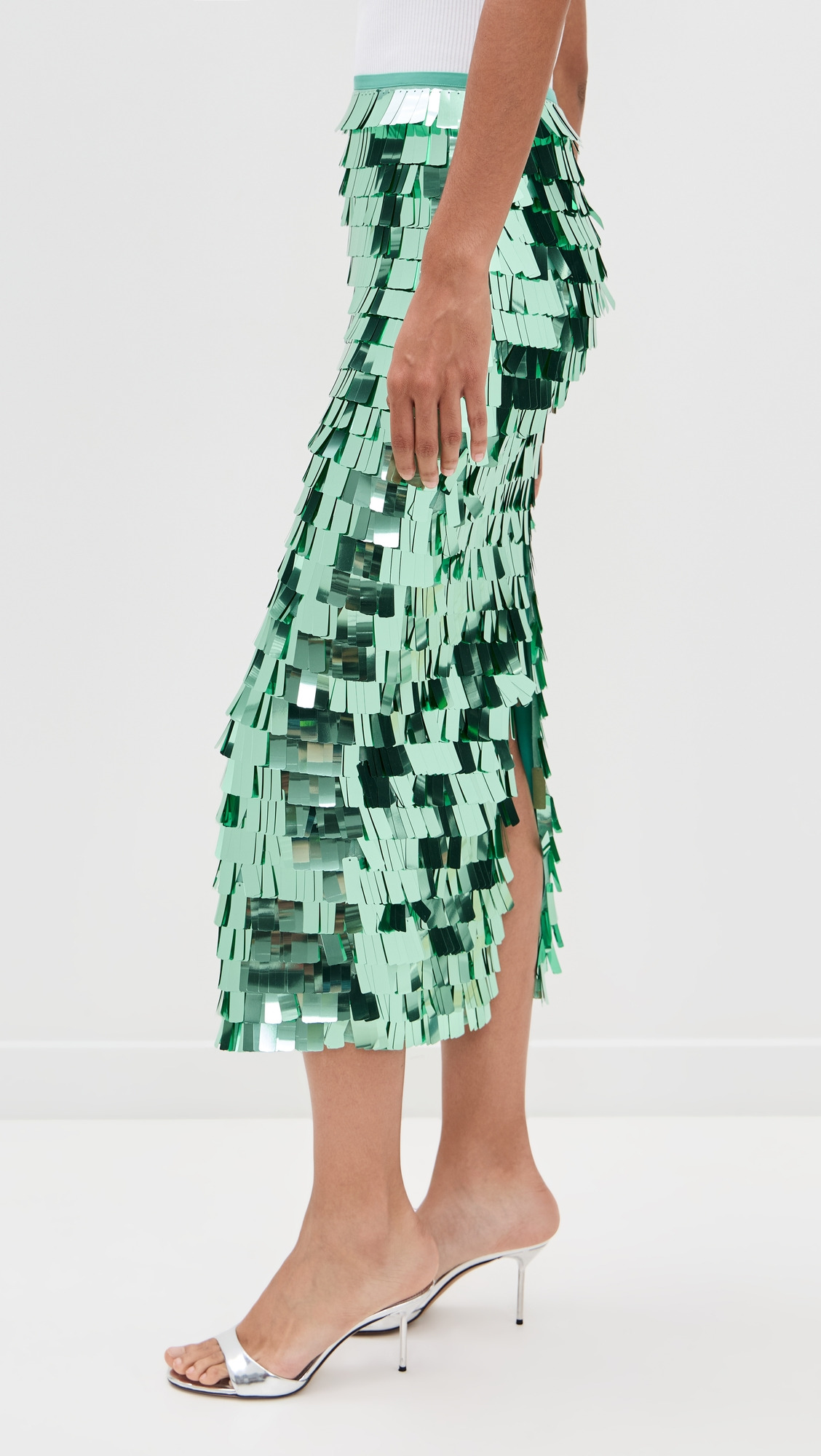 Ihoed Sequin Pencil Skirt - 3