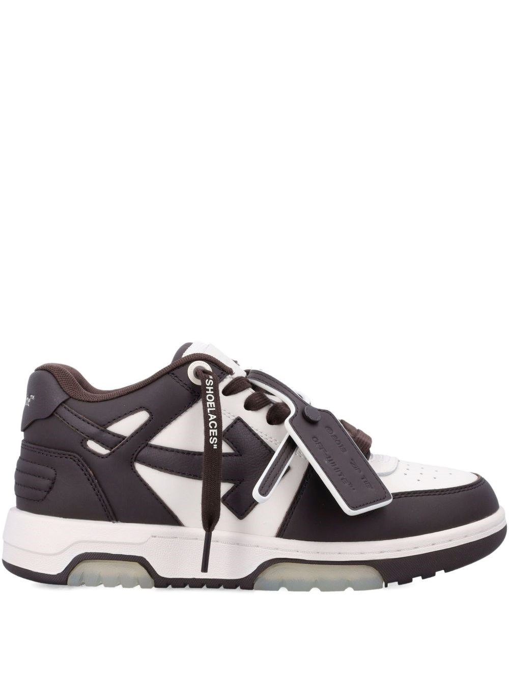 Out Of Office leather sneakers - 1
