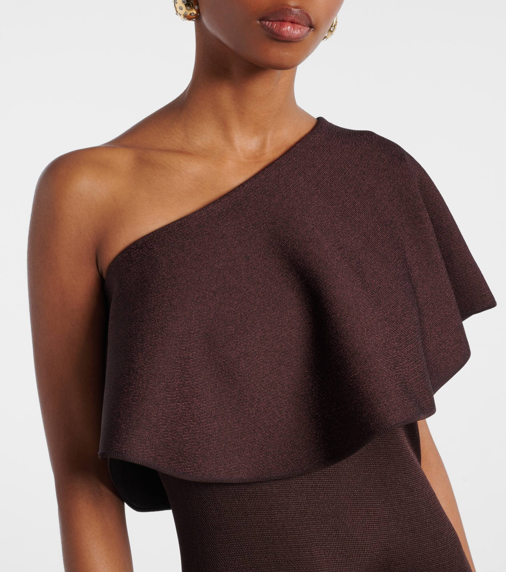 Asymmetrical maxi dress - 4