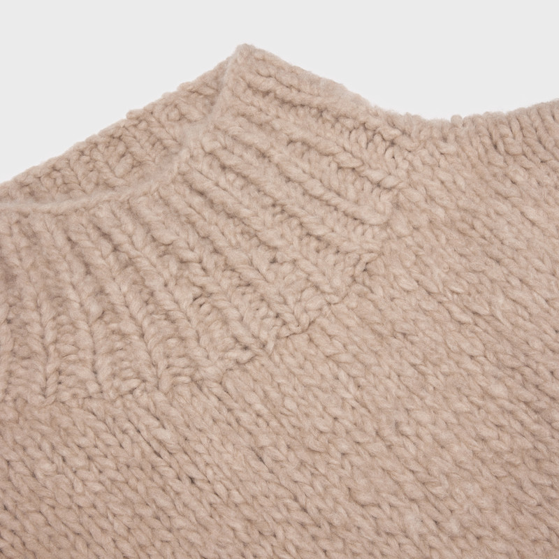 High neck sweater in cashmere wool 3