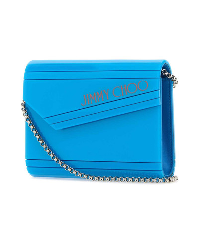 JIMMY CHOO Turquoise Acrylic Candy Clutch outlook