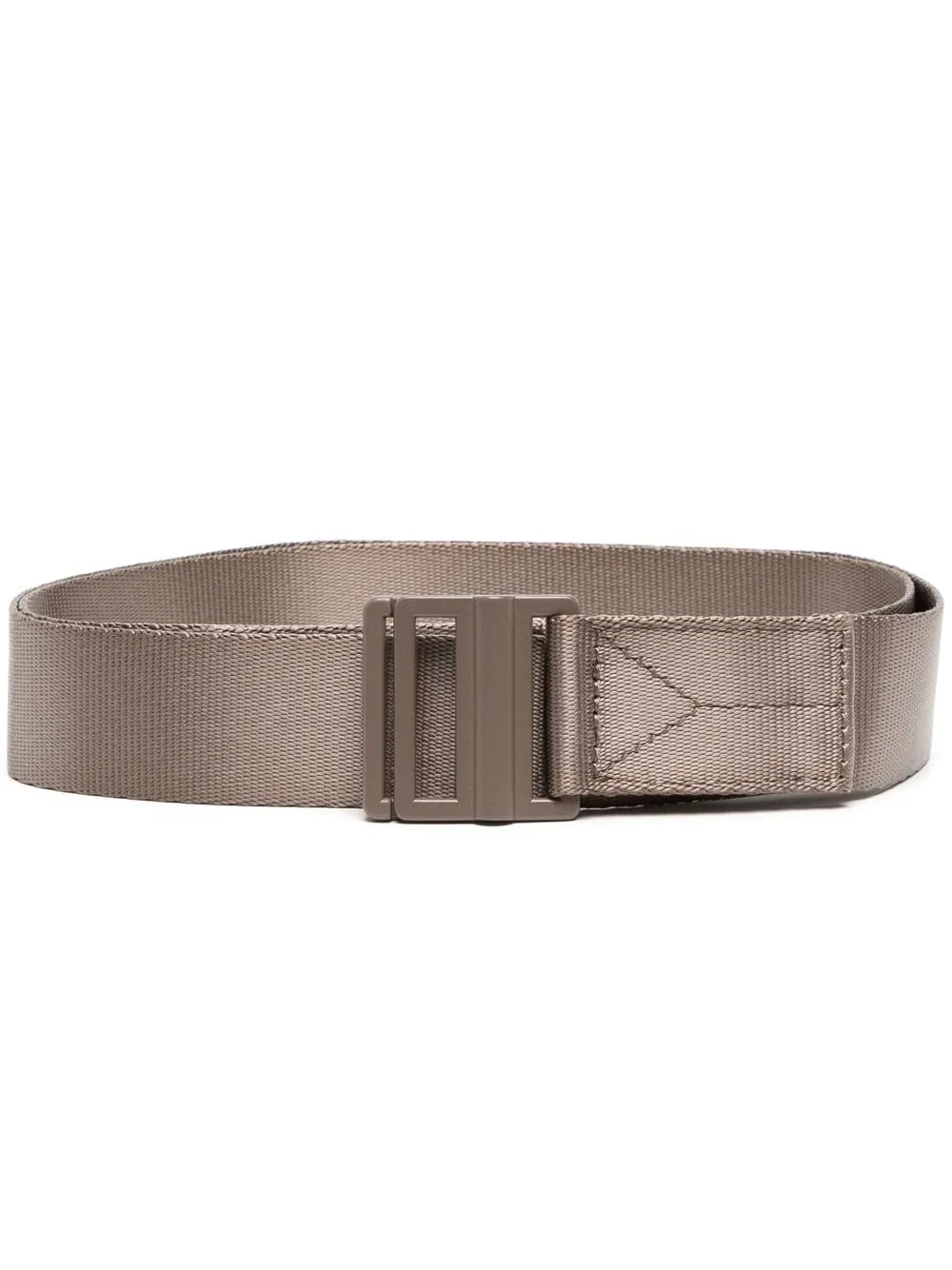 logo buckle strap belt - 1