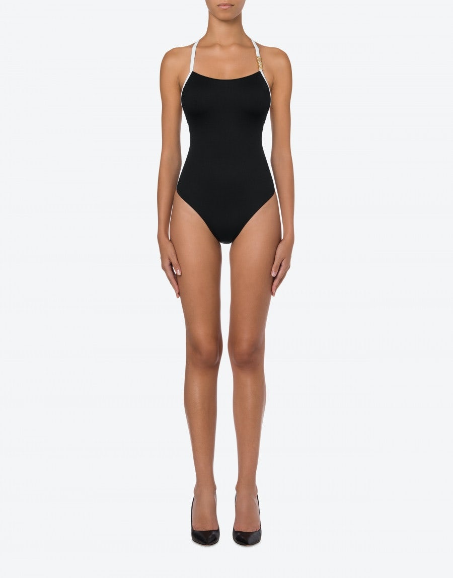 PEACE SIGN SWIMSUIT - 2