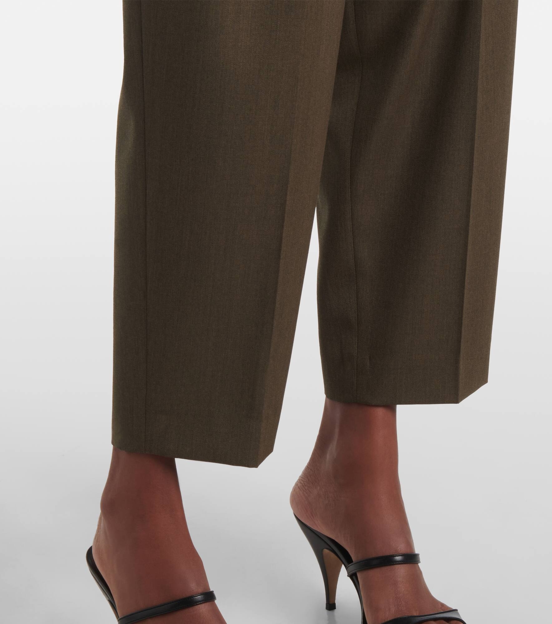 Emmett virgin wool straight pants - 5