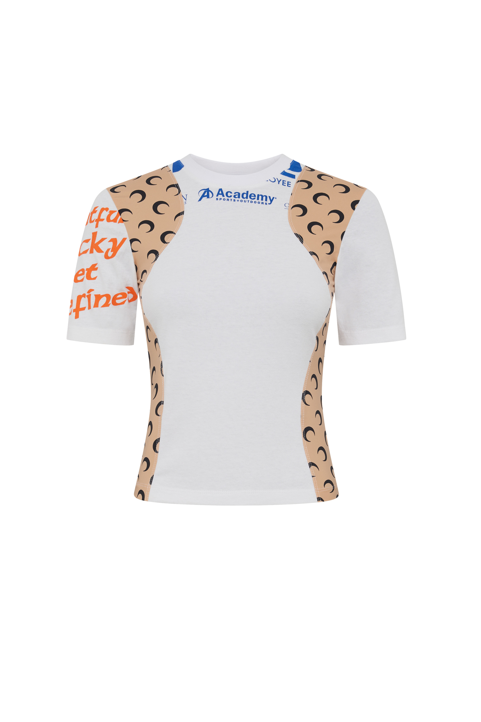 Marine Serre Regenerated Graphic T-shirt Baby Fit T-shirt | REVERSIBLE