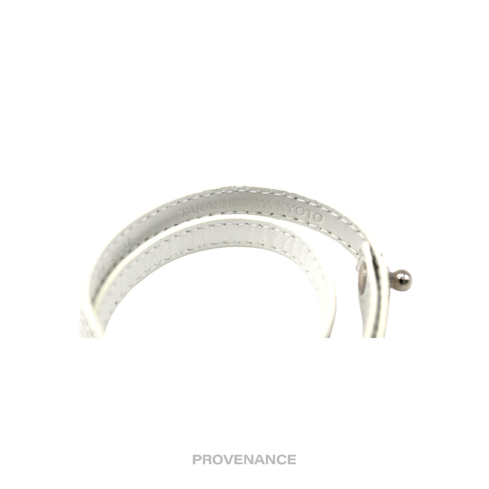 Goyard Double Wrap Bracelet - White Goyardine - 5