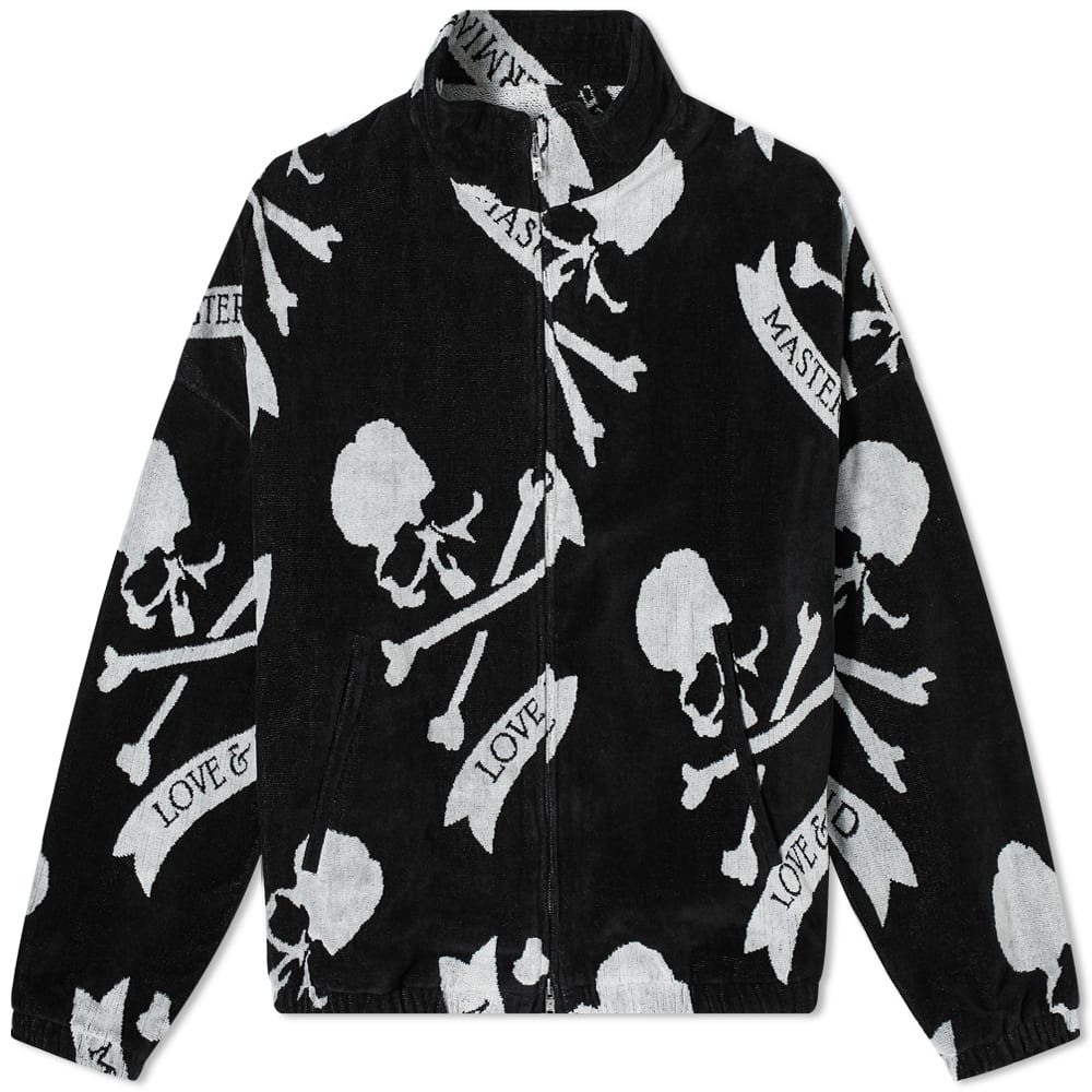 MASTERMIND WORLD Large Skull Towelling Jacket - 1