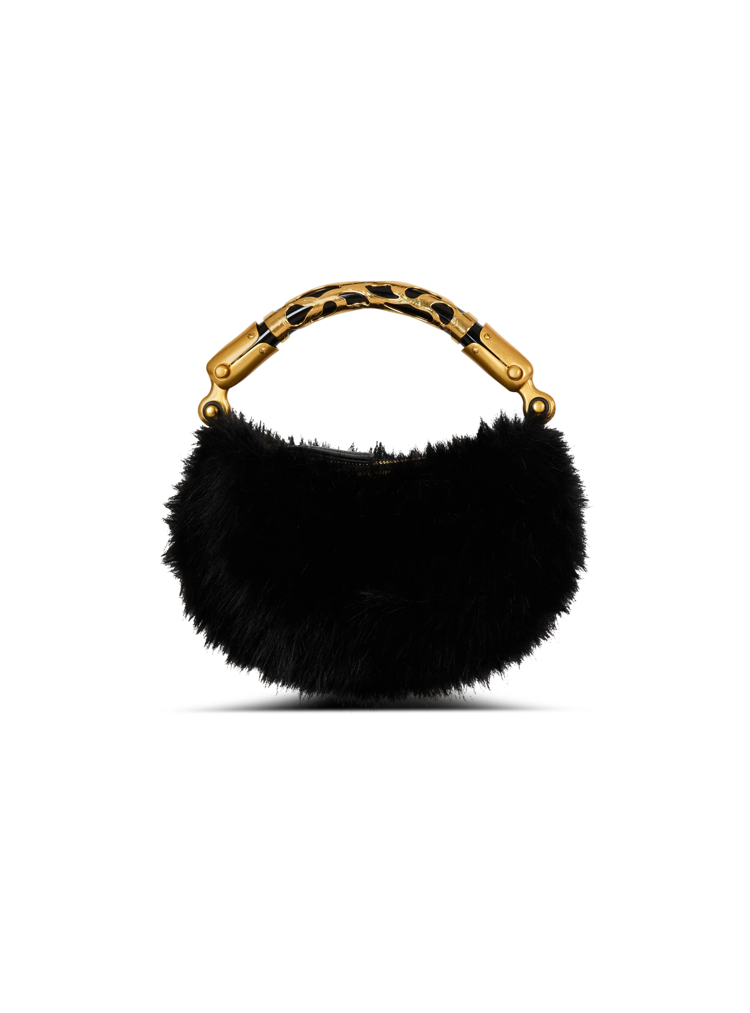 Mini Ebene bag in faux fur - 1