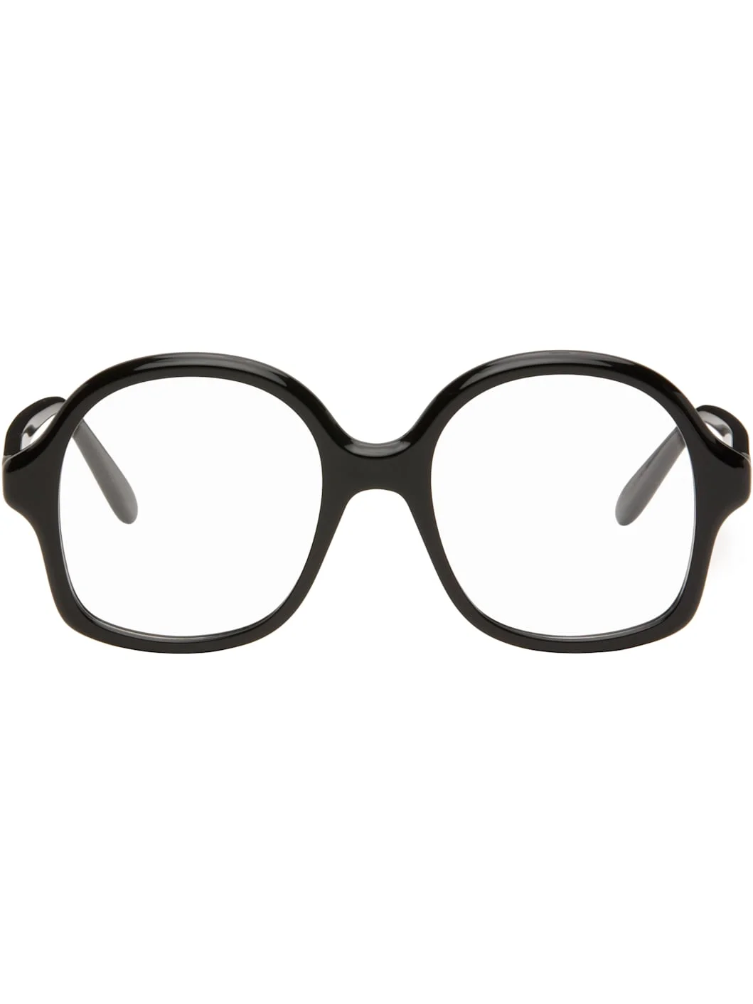 Black Slim Glasses - 1