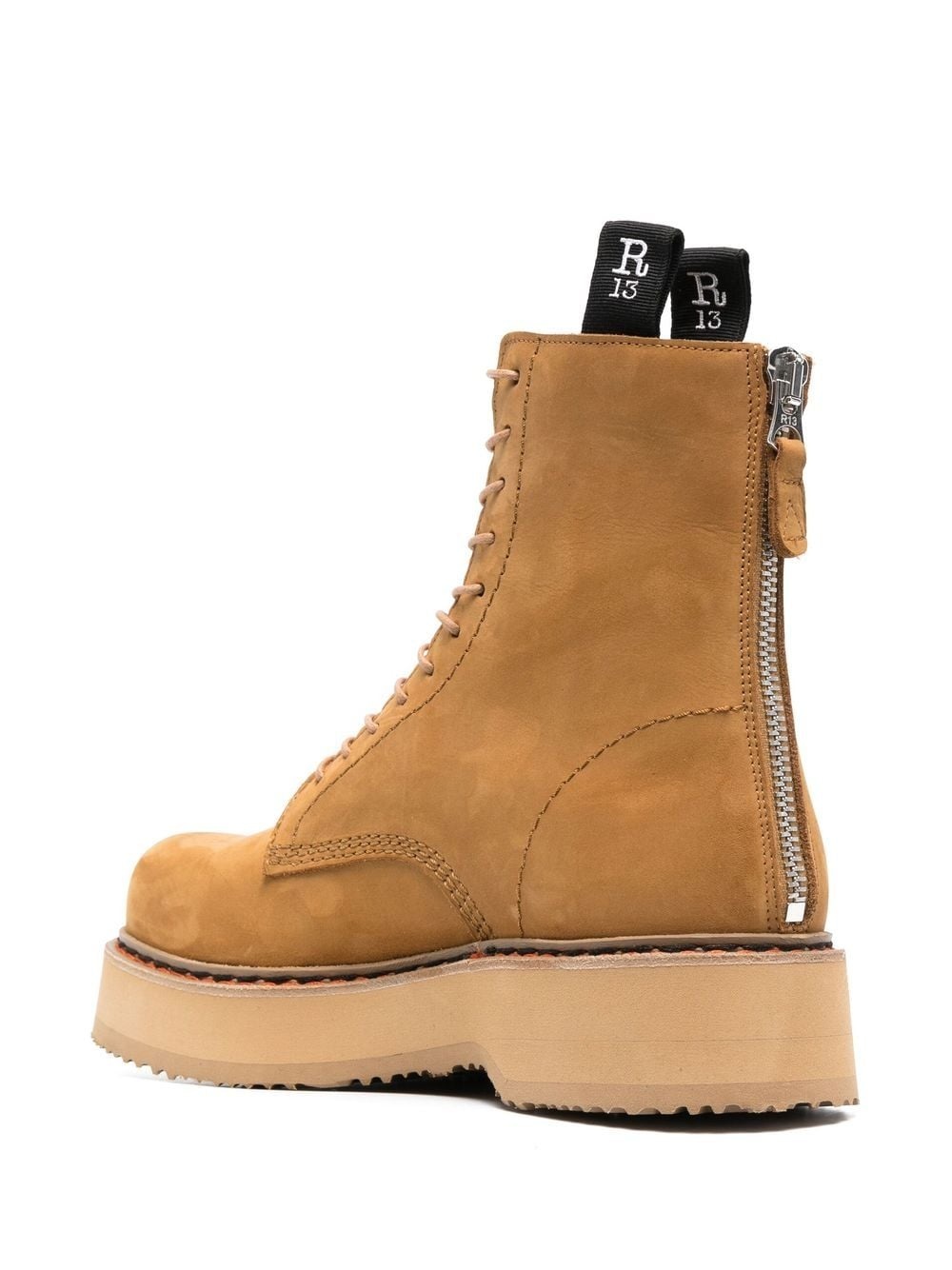 suede combat boots - 3