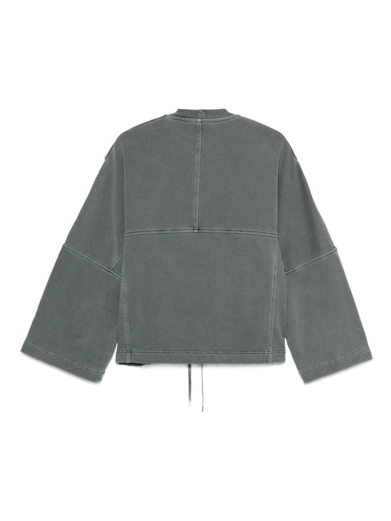 christian wijnants panelled sweatshirt outlook