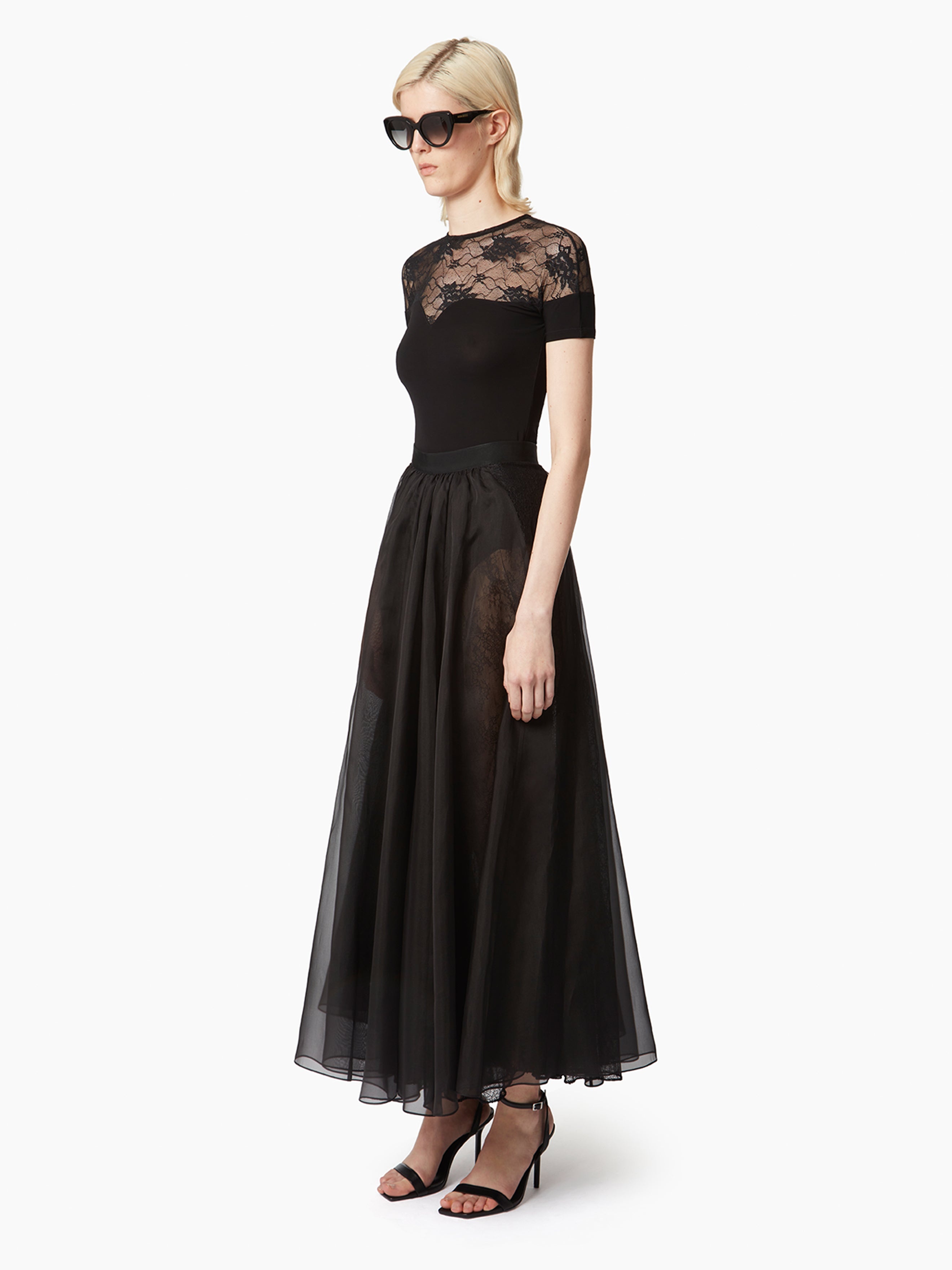 VOLUMINOUS MAXI SKIRT - 2