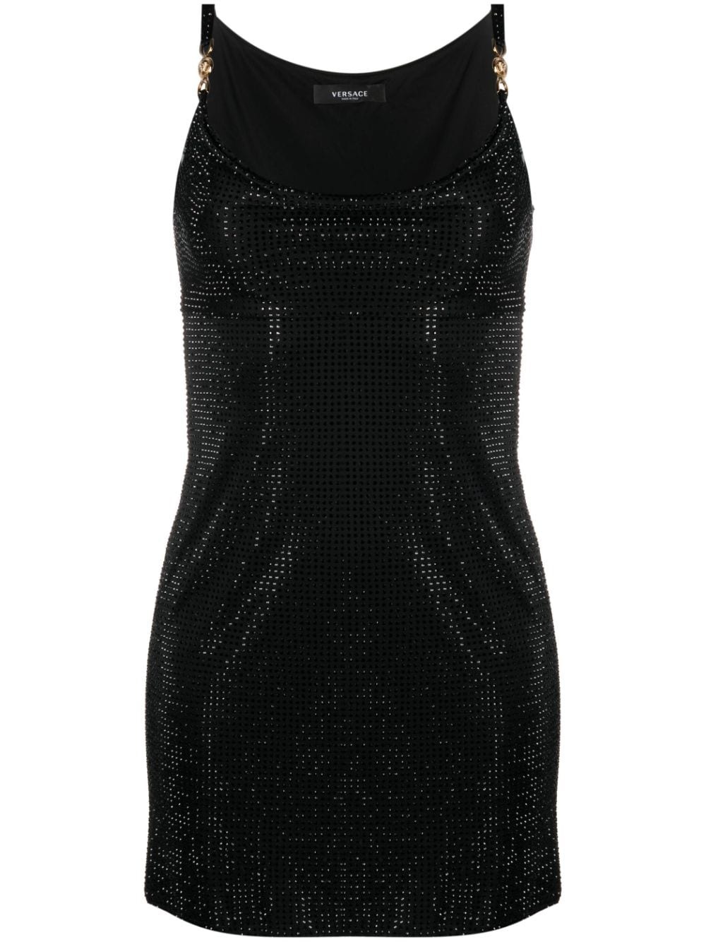 Crystal Medusa '95 embellished minidress - 1