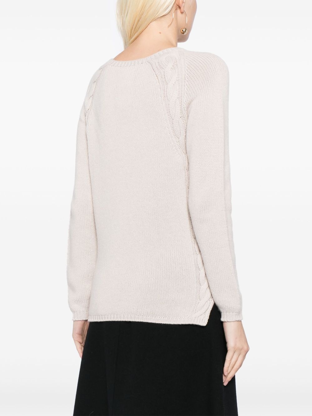cashmere long sleeves jumper - 4