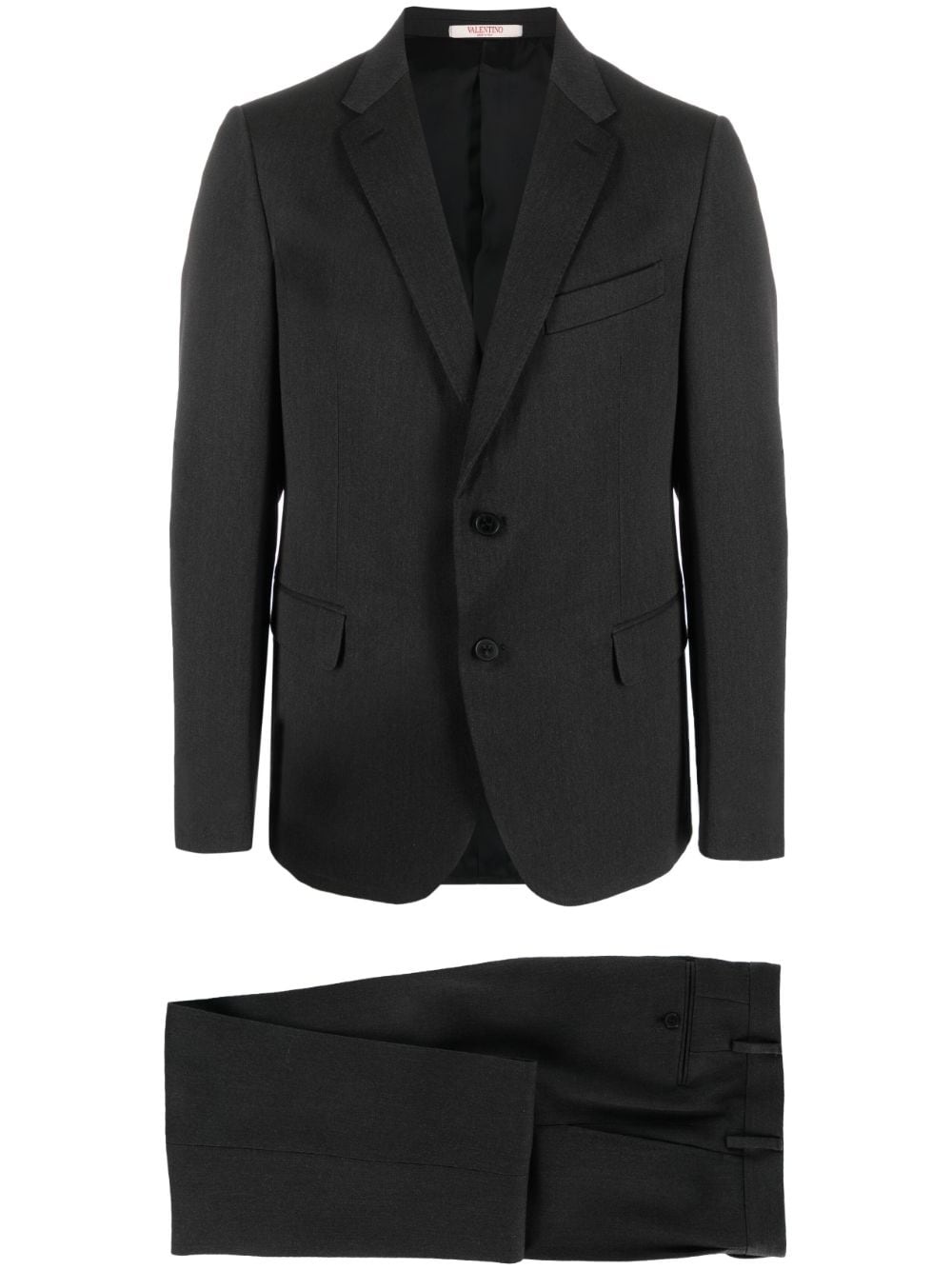 two-piece wool suit - 1