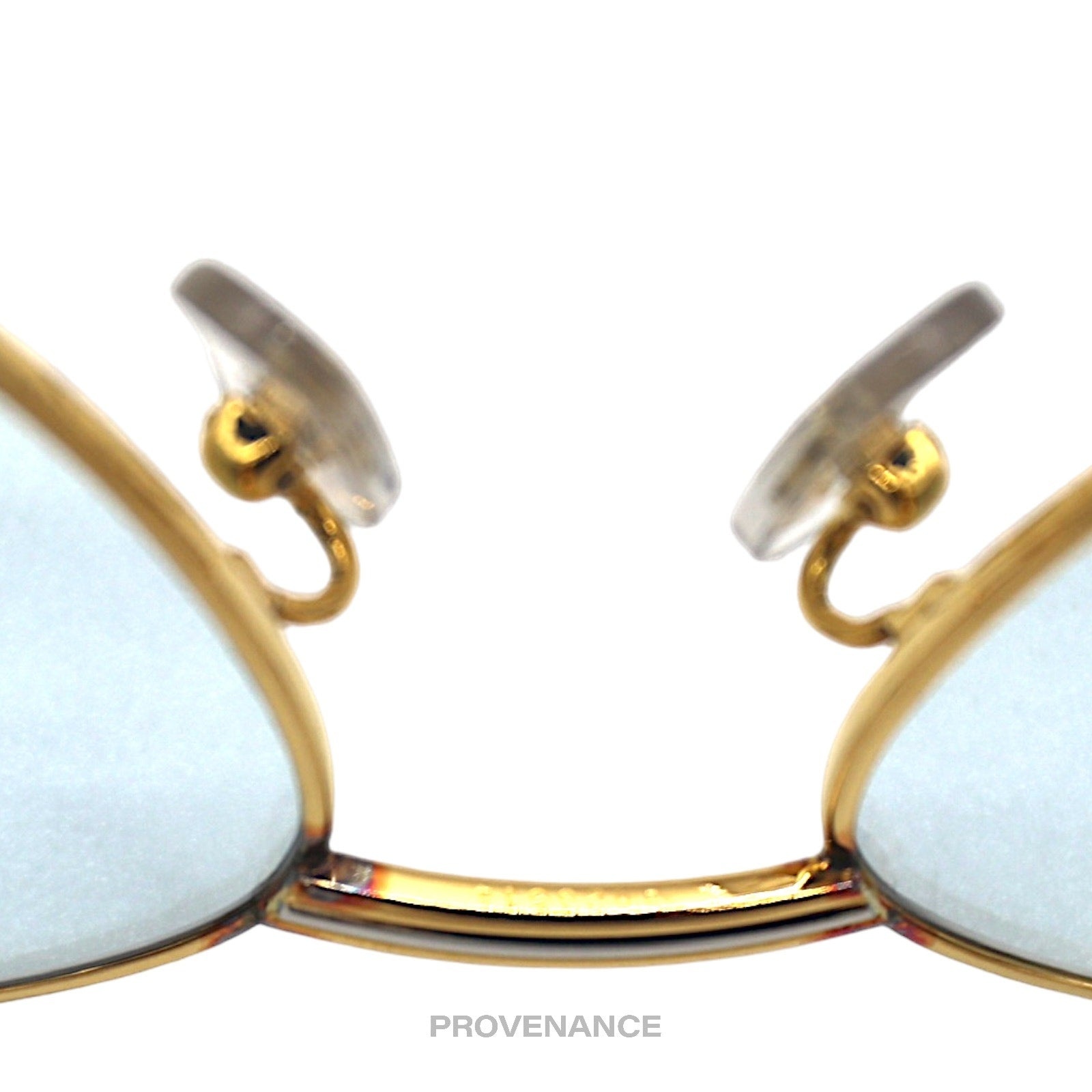 Cartier Saphir Vintage Sunglasses - Gold/Blue - 8