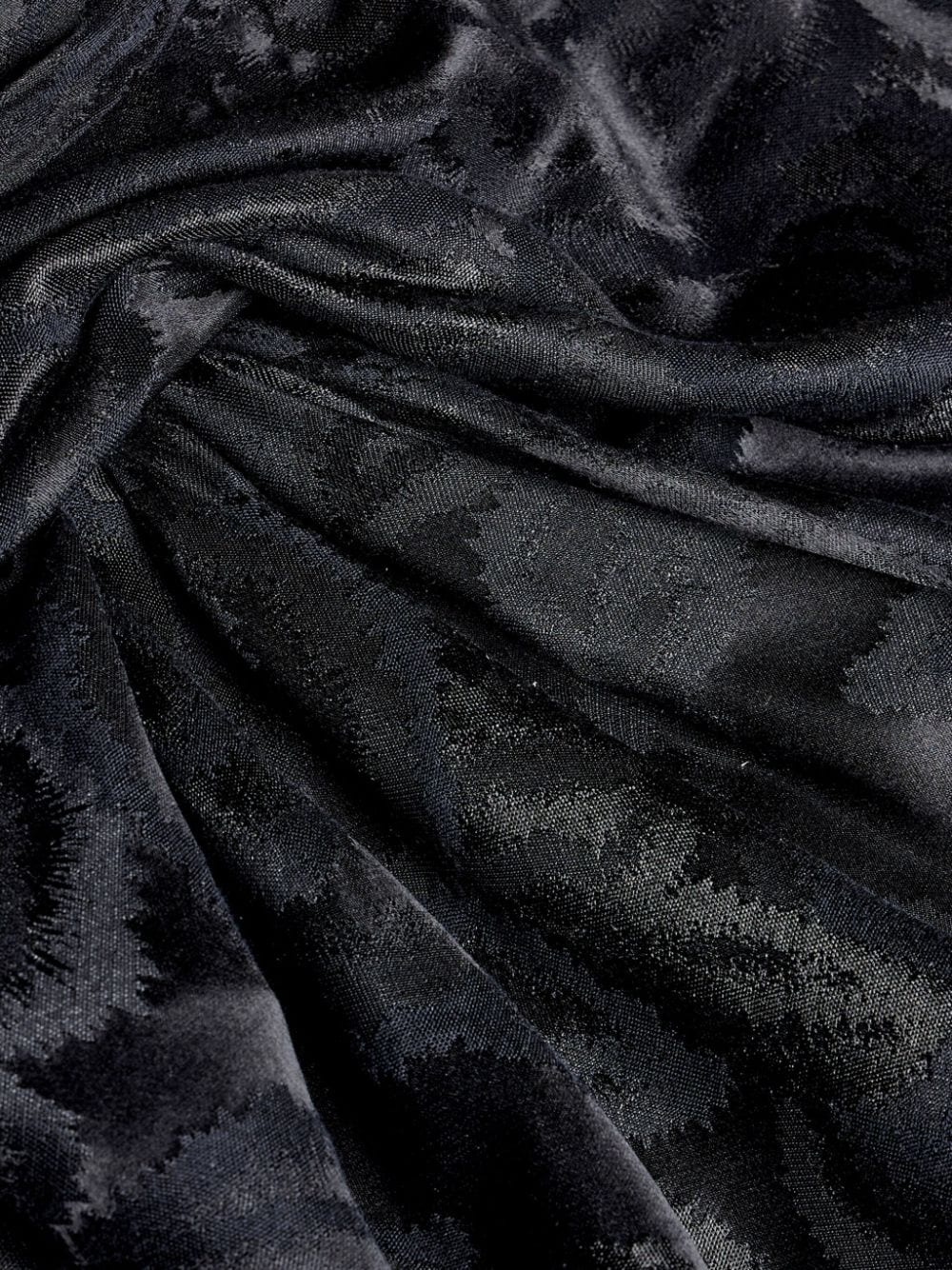 fringed jacquard maxi skirt - 5