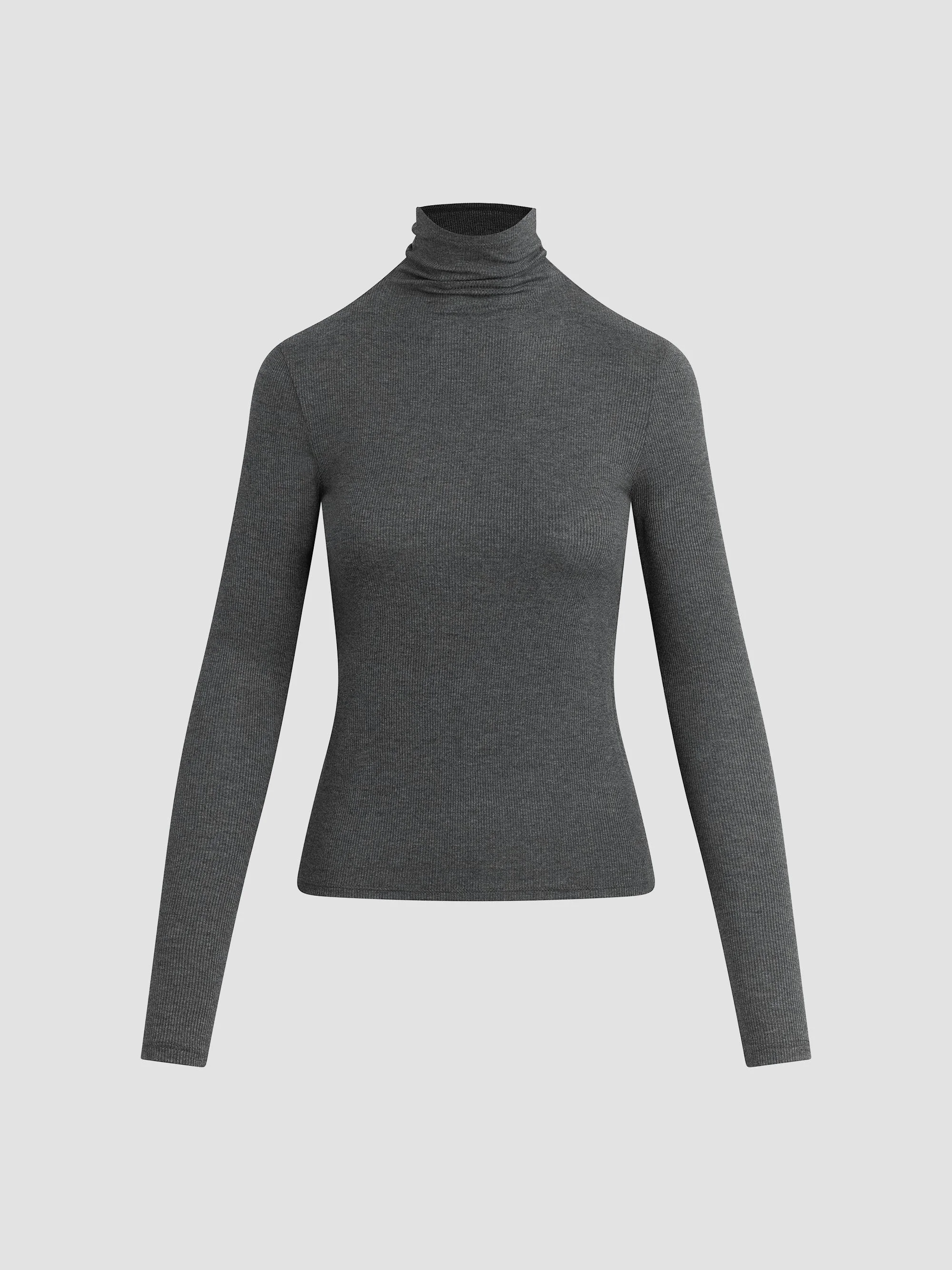 Women's The Tony Long-Sleeve Top - Charcoal - 1