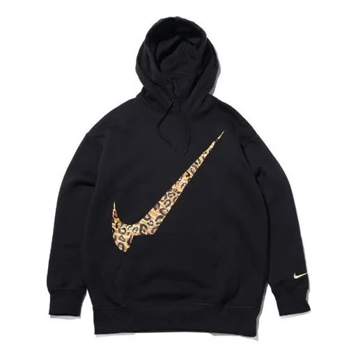 (WMNS) Nike As W Nsw Animal Swsh Os Leopard print Logo 'Black' CQ8025-010 - 1