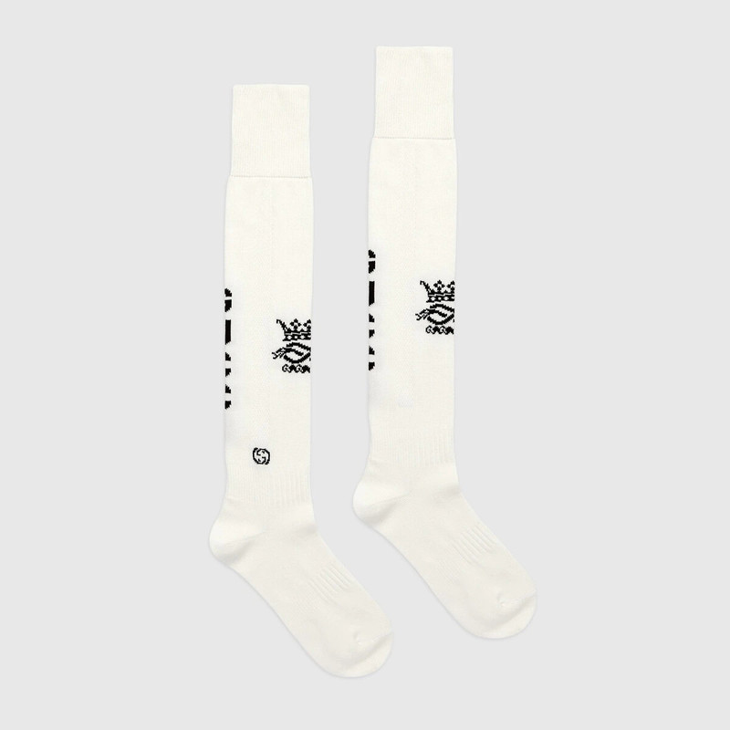 GUCCI 'Gucci' knit sport socks outlook