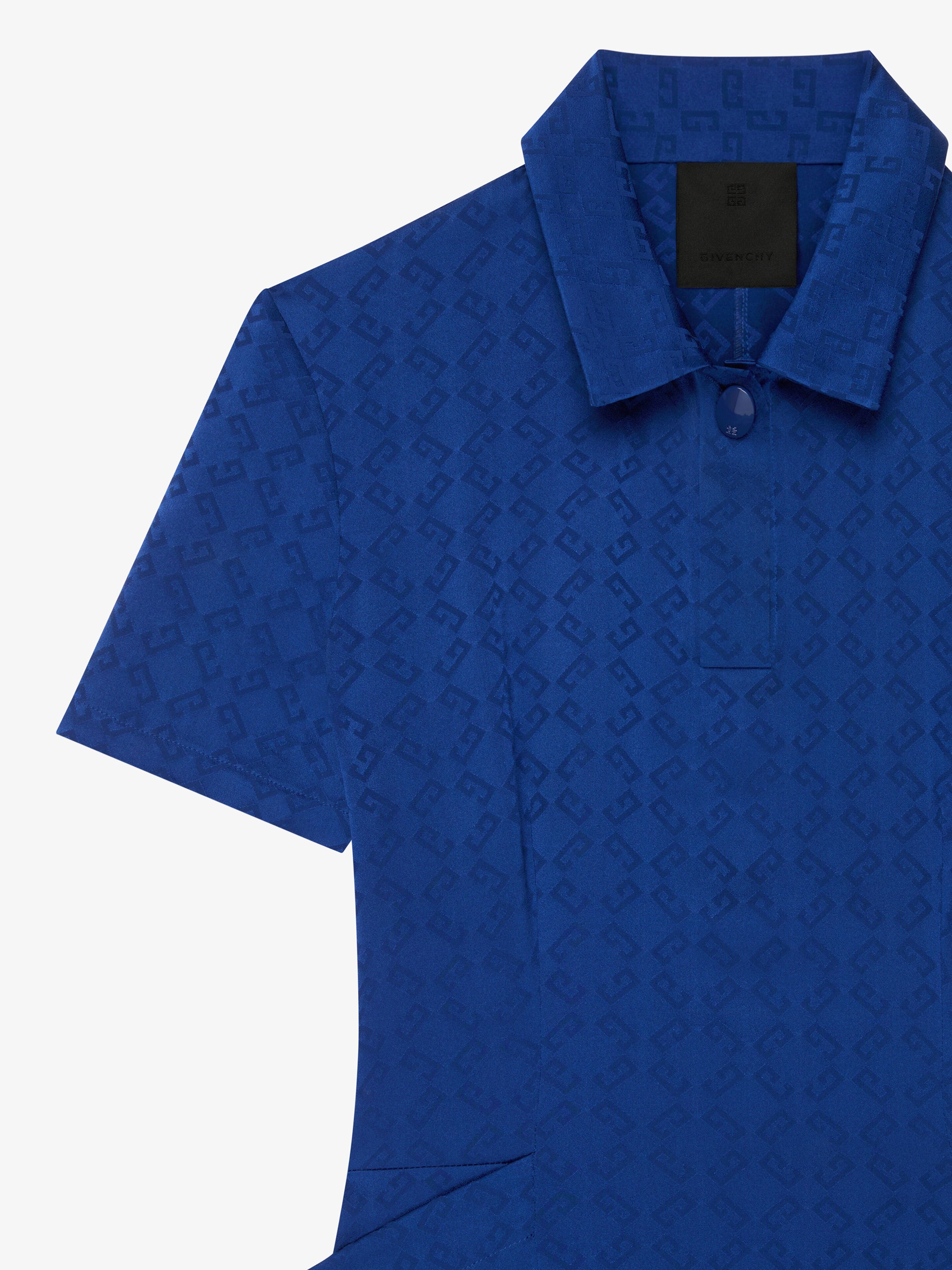 POLO DRESS IN MONOGRAM 72 JACQUARD - 5