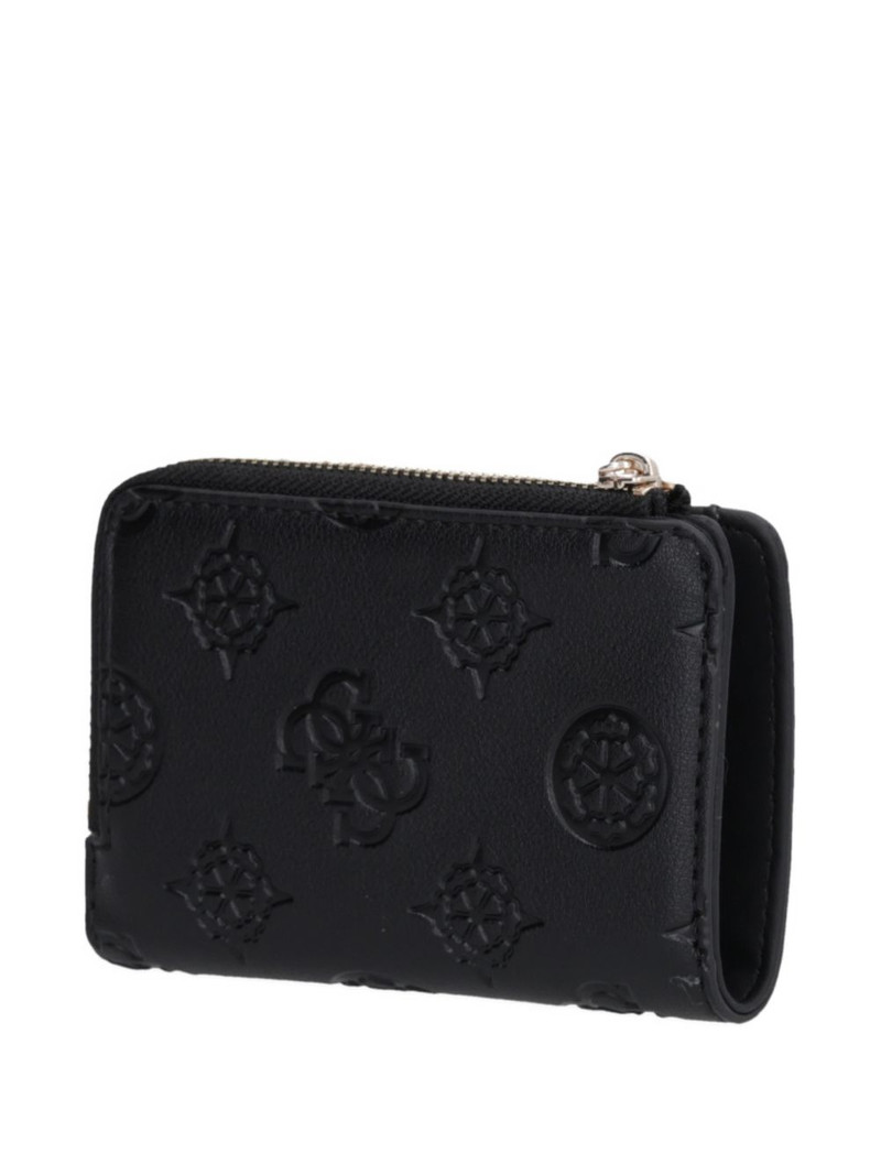 GUESS USA Laurel Peony logo-embossed bifold wallet outlook