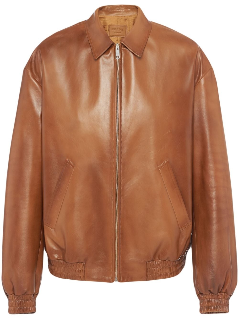 Prada Reversible Leather Jacket - Farfetch