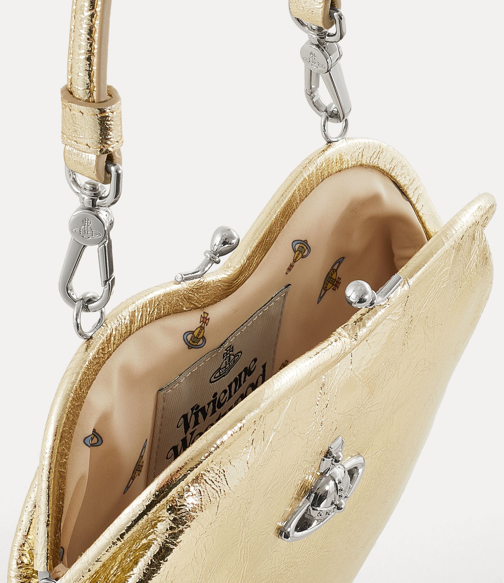 BELLE HEART FRAME PURSE - 4