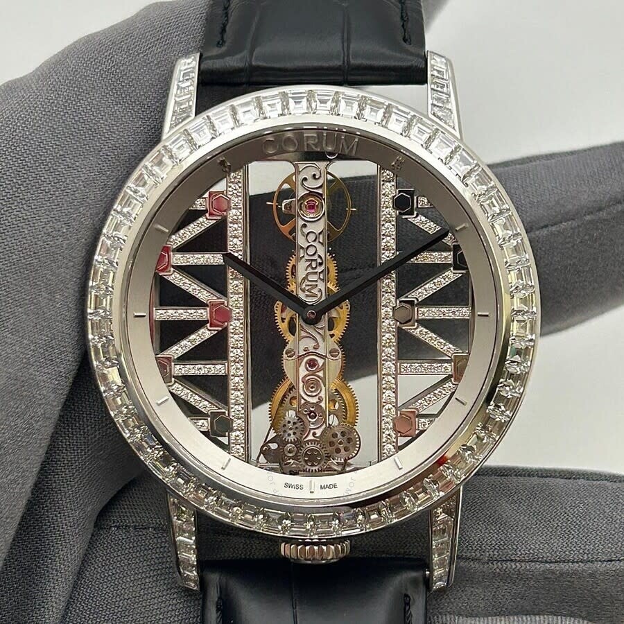 Corum - Corum Golden Bridge Hand Wind Diamond Men's Watch B113/04069 - 1