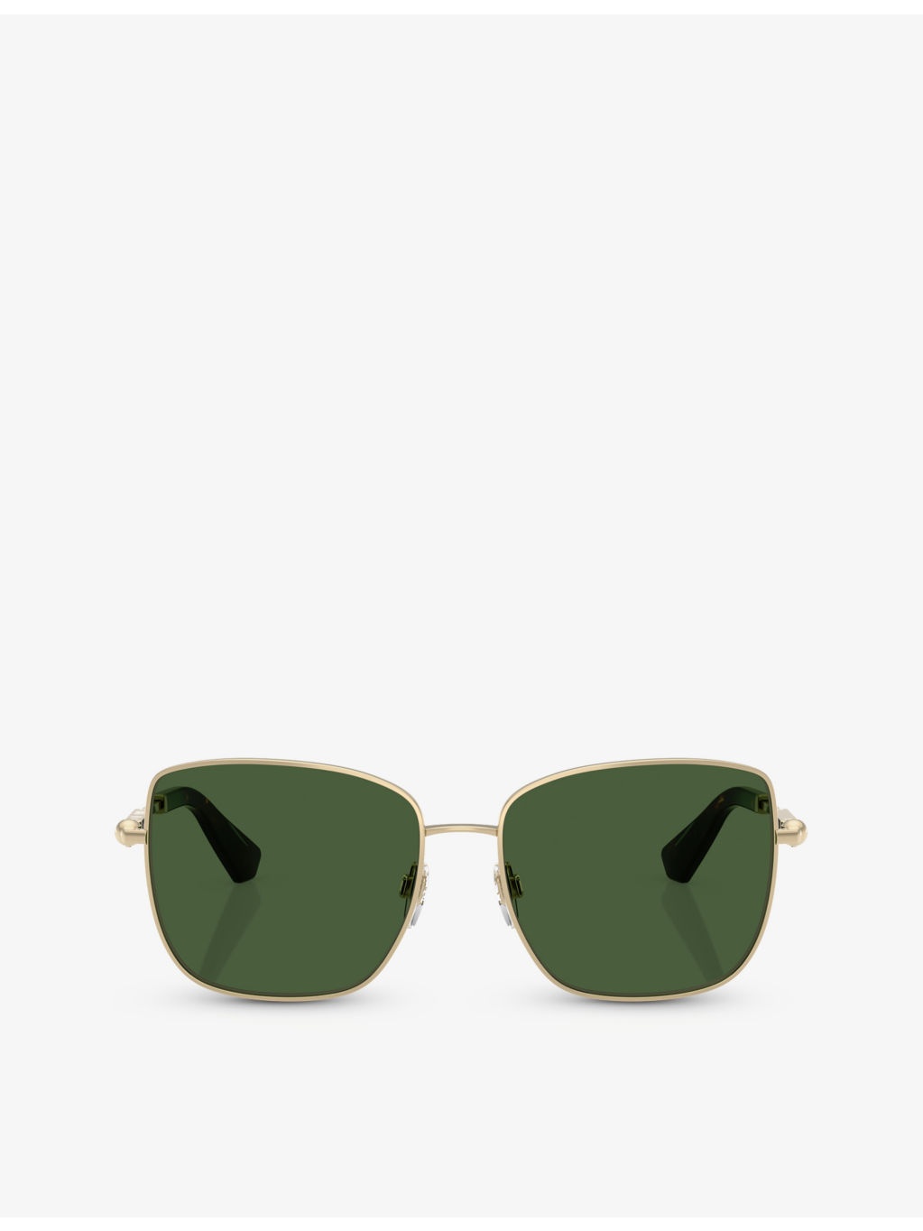 BE3158 Square-Frame Metal Sunglasses - 1